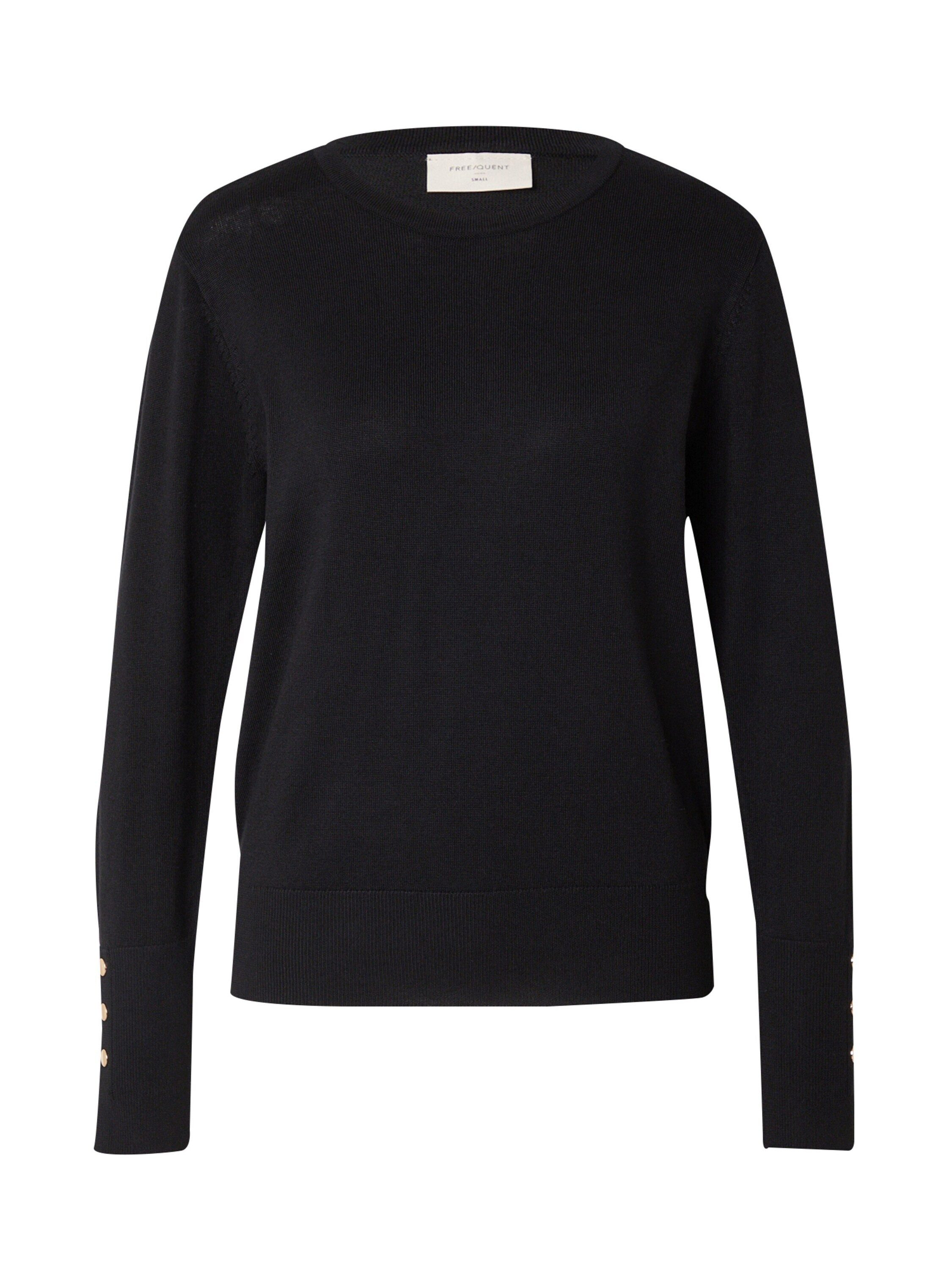 FREEQUENT Strickpullover FQKATIE mit Zierknöpfen günstig online kaufen