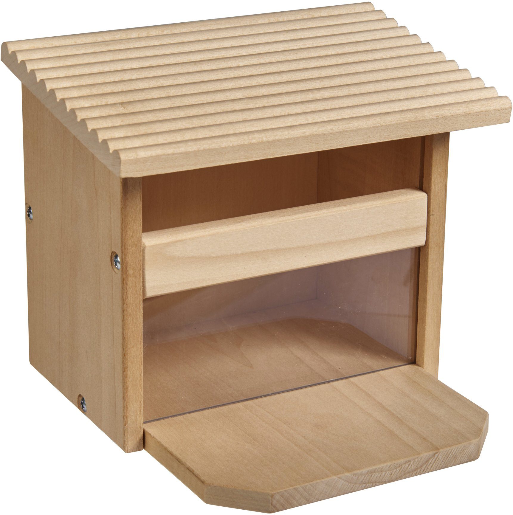 Eichhorn Kreativset Holzspielzeug, zum Made Europe Eichhörnchen, (Set), Futterhaus und in Bemalen; Zusammenbauen Outdoor