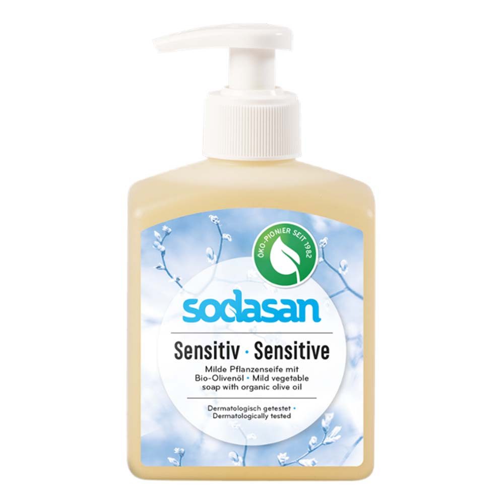 Sodasan Flüssigseife Liquid - Sensitive Seife 300ml