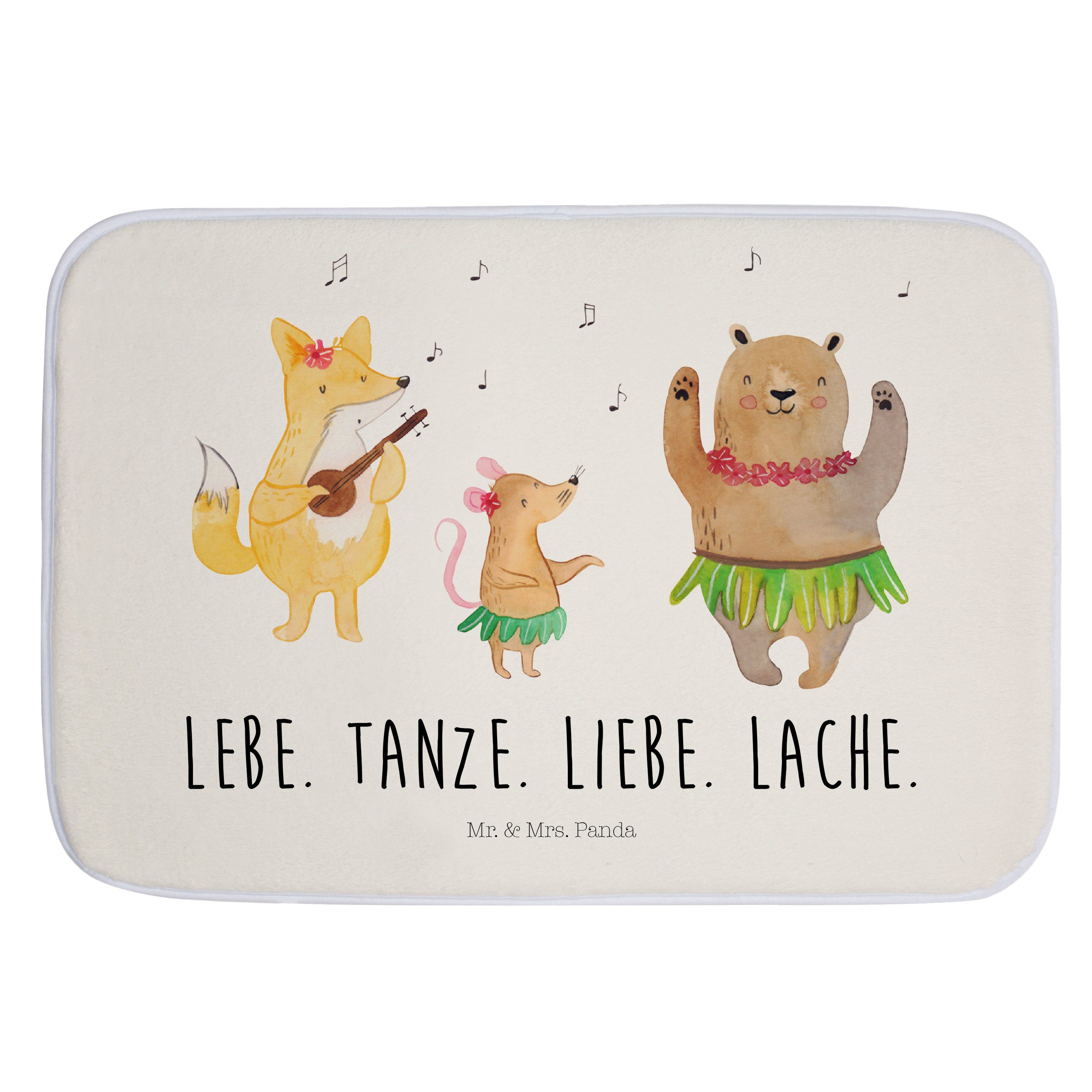 Badematte »Waldtiere Aloha Weiß Geschenk, Badezimmermatte, süße