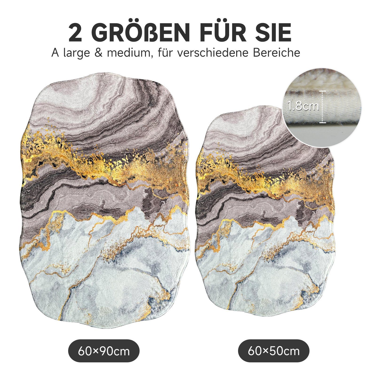 HOMELUX Badematte Teppich Läufer Badematte Teppichläufer günstig online kaufen
