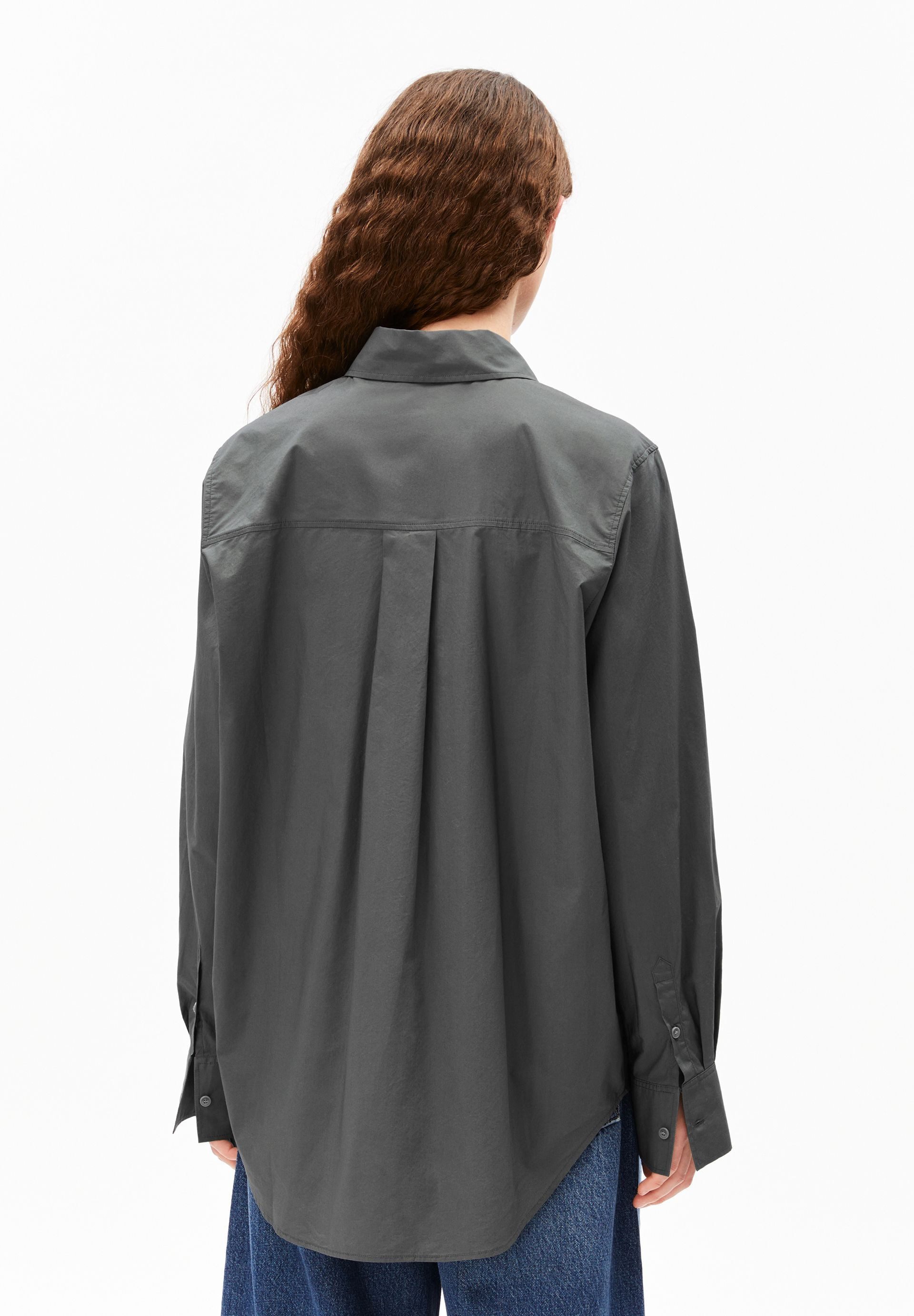 Armedangels Langarmbluse LOOSE POPLIN Bluse aus Bio-Baumwolle Loose Fit