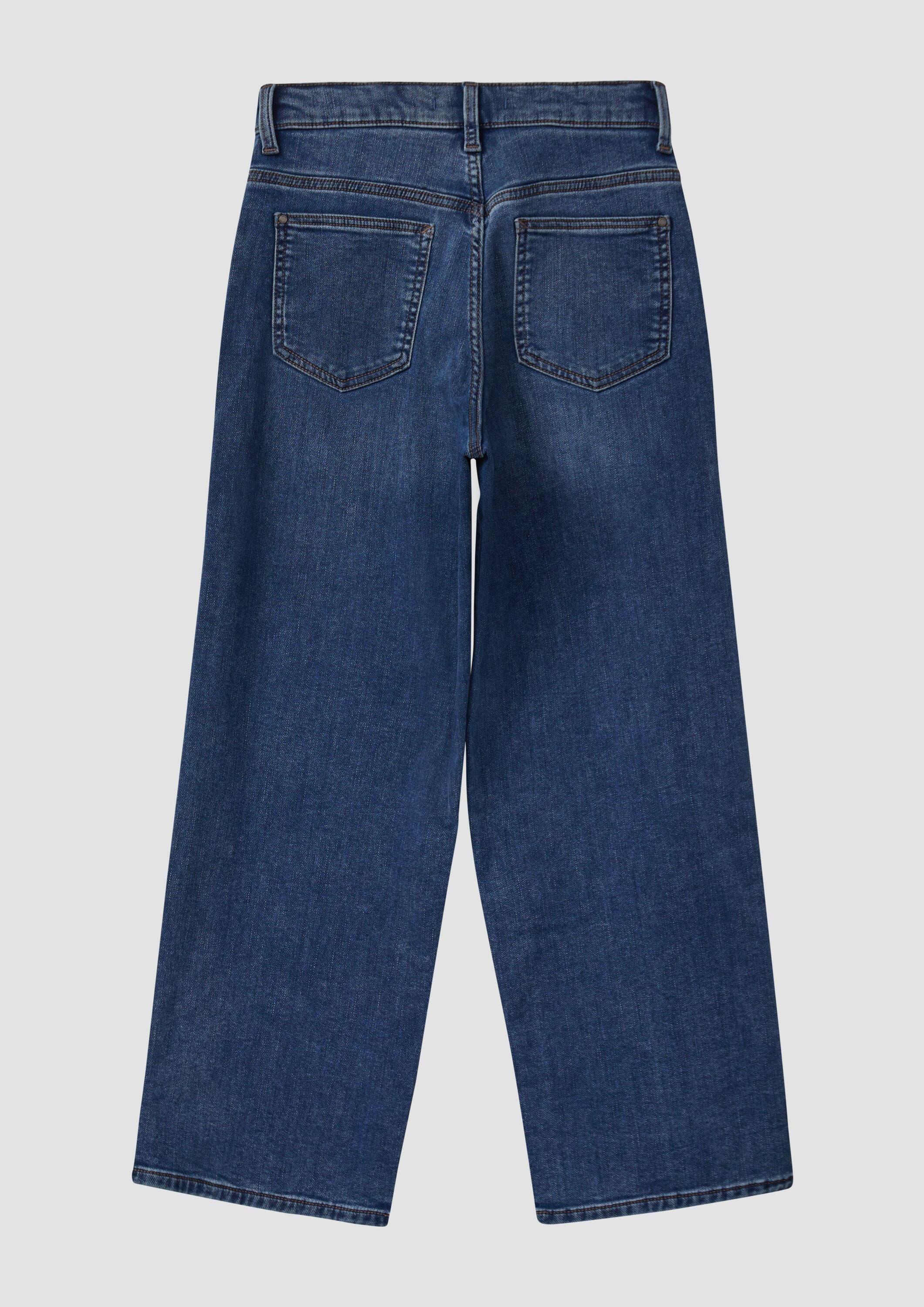 s.Oliver Weite Jeans Jeans-Hose BAGGY Jeans Baggy / Relaxed Fit / Mid Rise / Wide Leg / Soft & Warm Inside