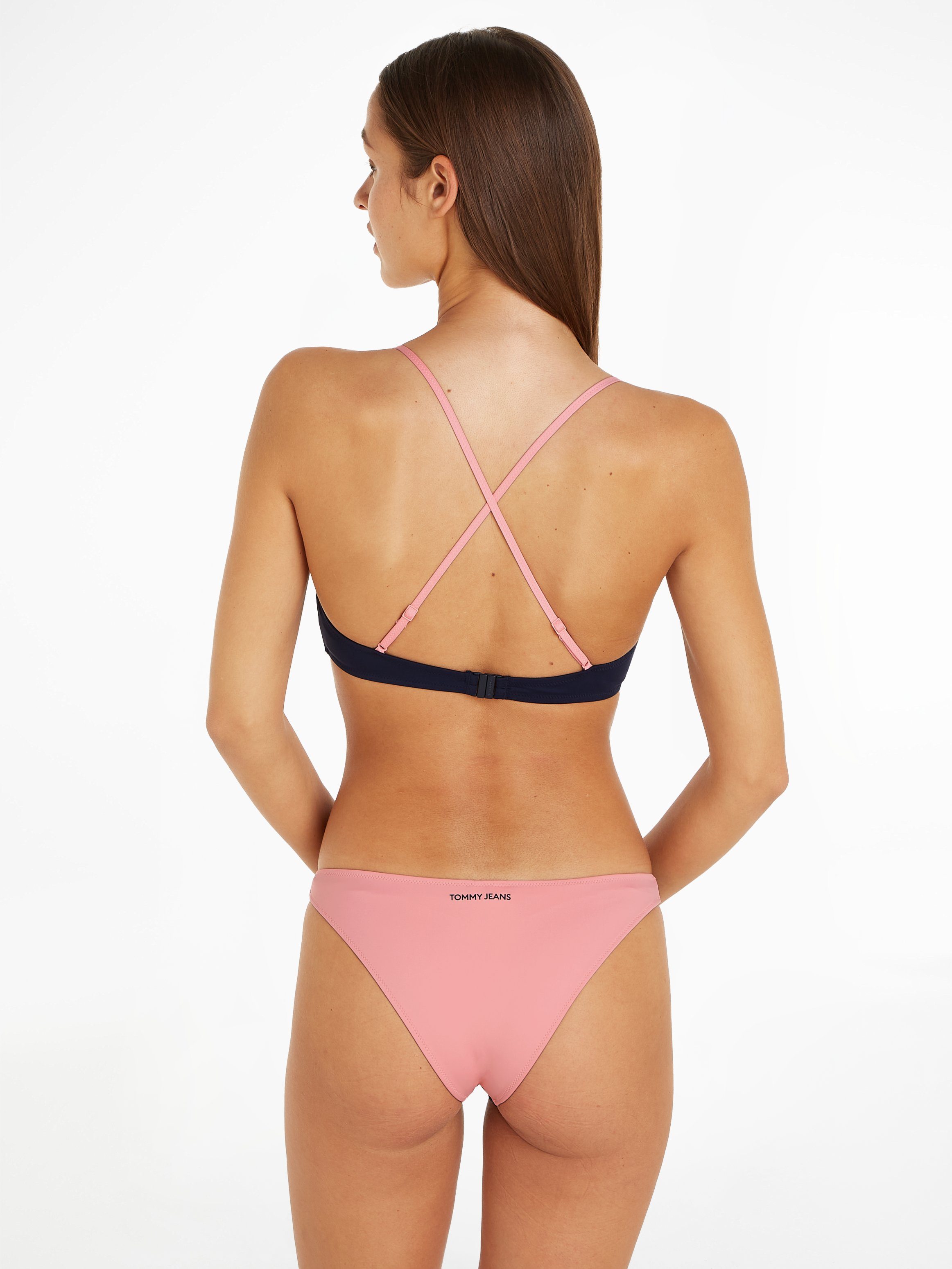 Tommy Hilfiger Swimwear Bikini-Hose HI LEG CHEEKY BIKINI im colorblocking v günstig online kaufen