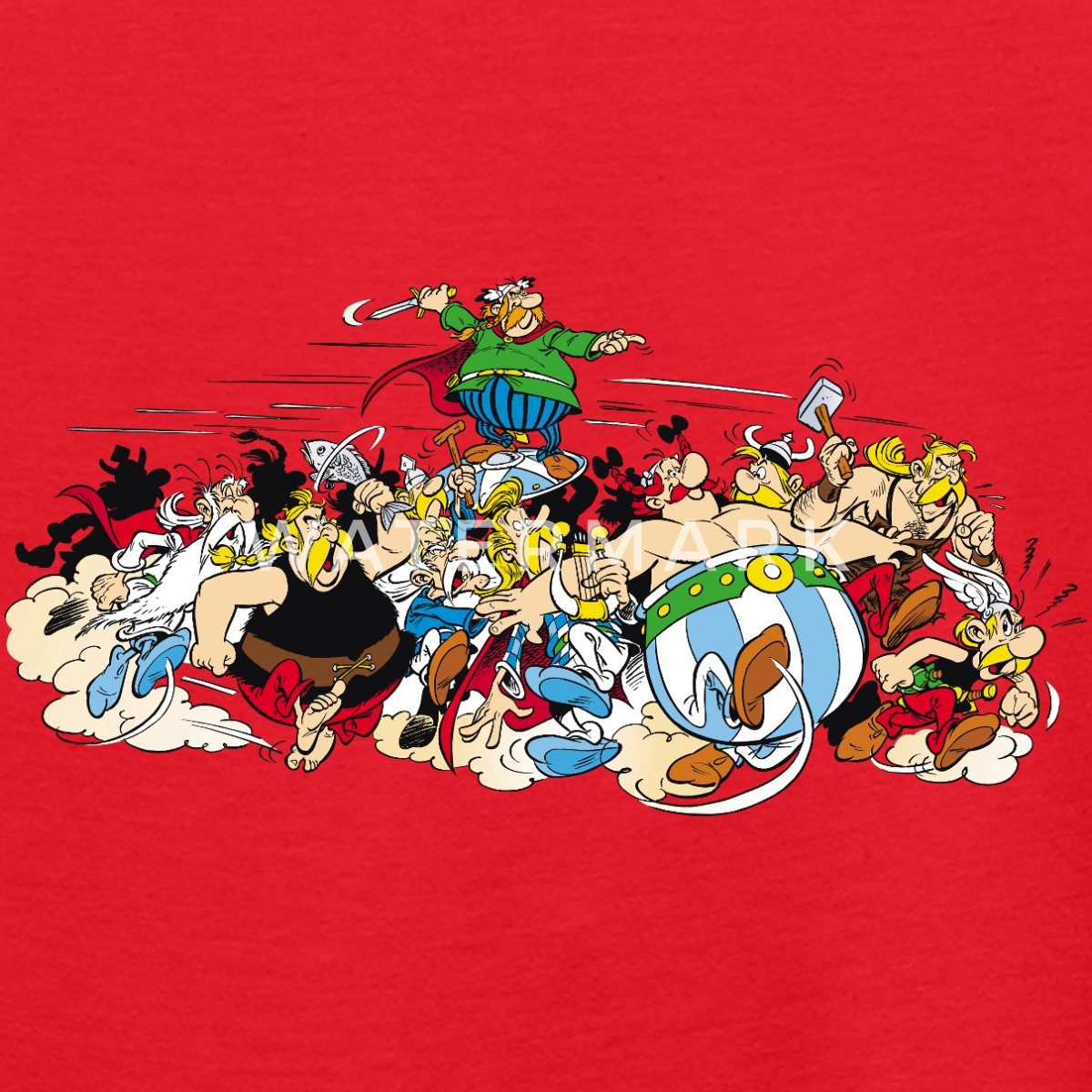 T-Shirt Asterix & Obelix Attacke Kinder T-Shirt