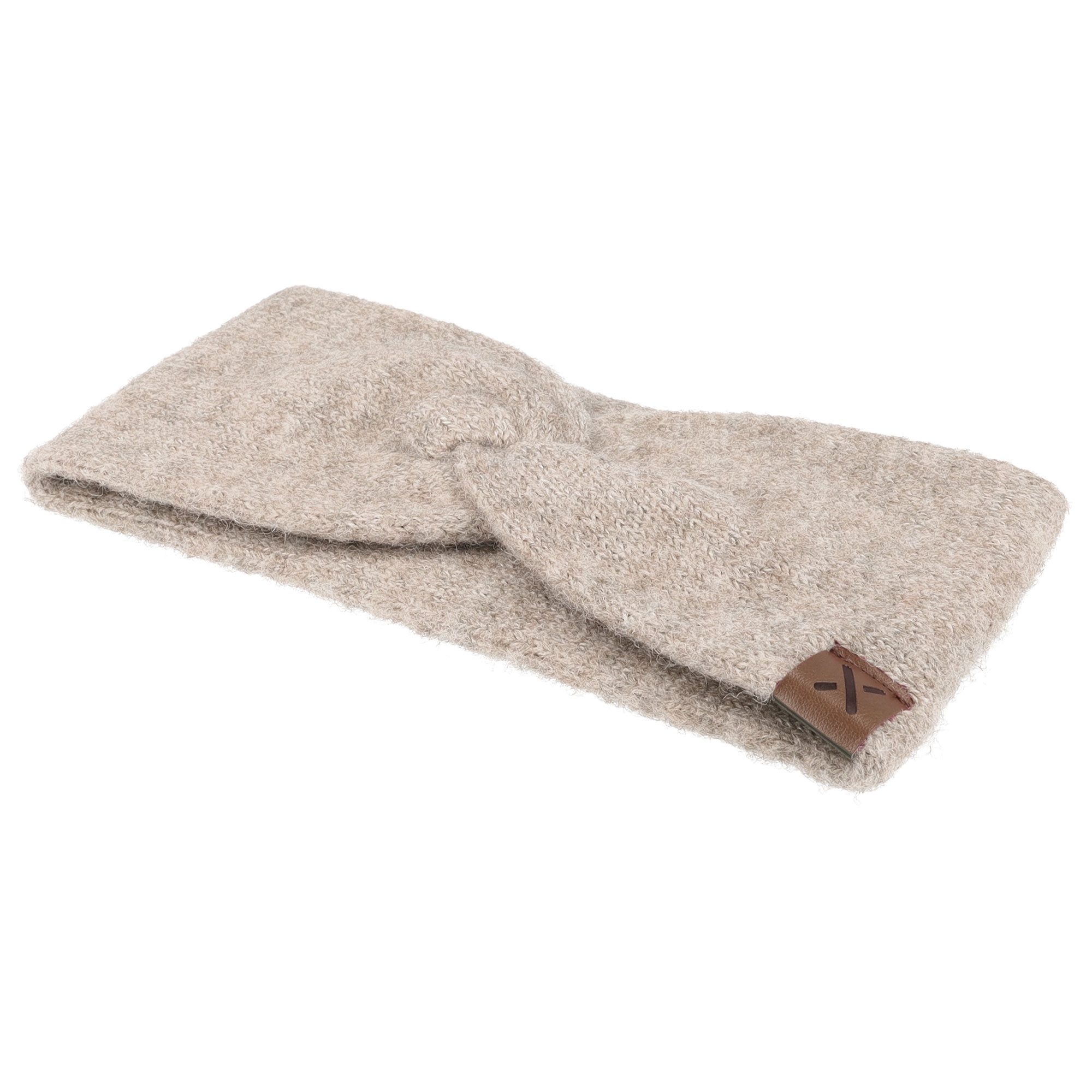 MAXIMO Stirnband doppelt gestrickt, wärmend, weich