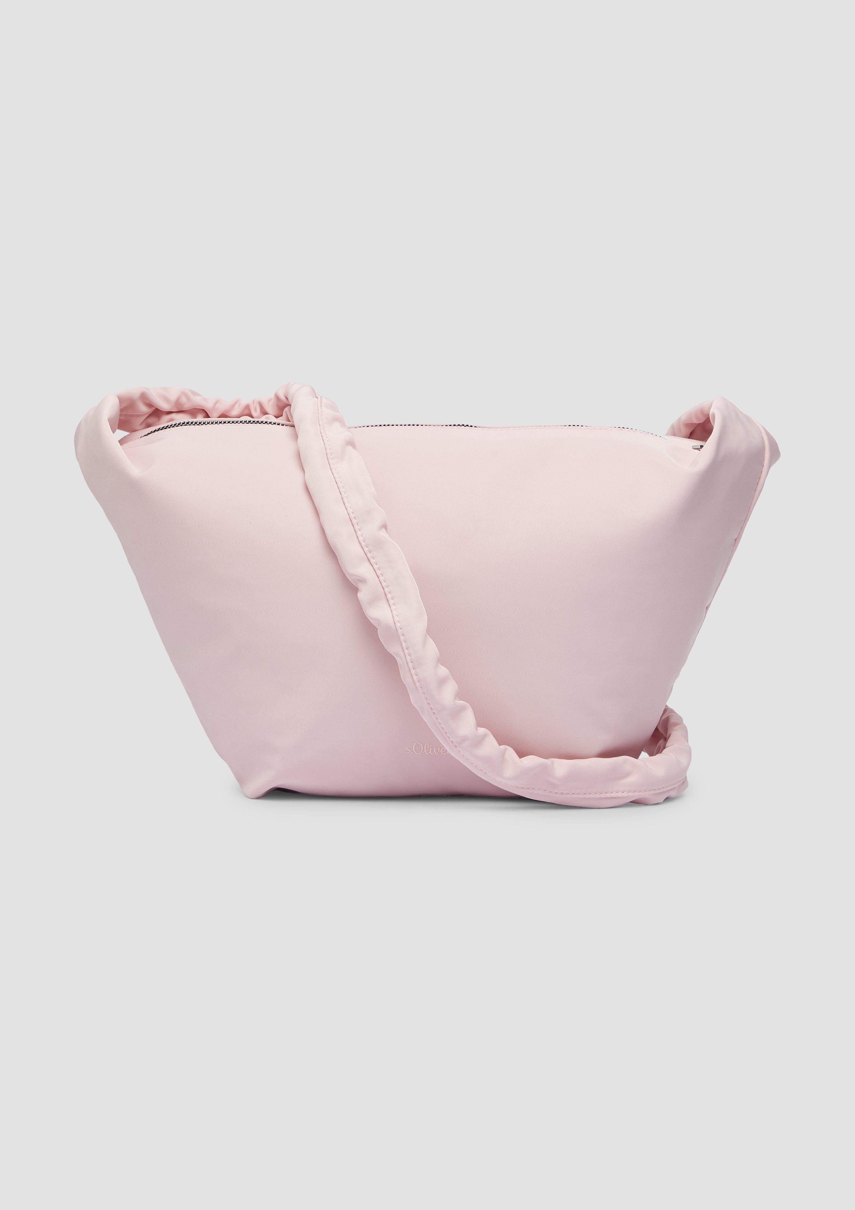 Tragetasche Crossbody-Bag mit gerafftem Schultergurt