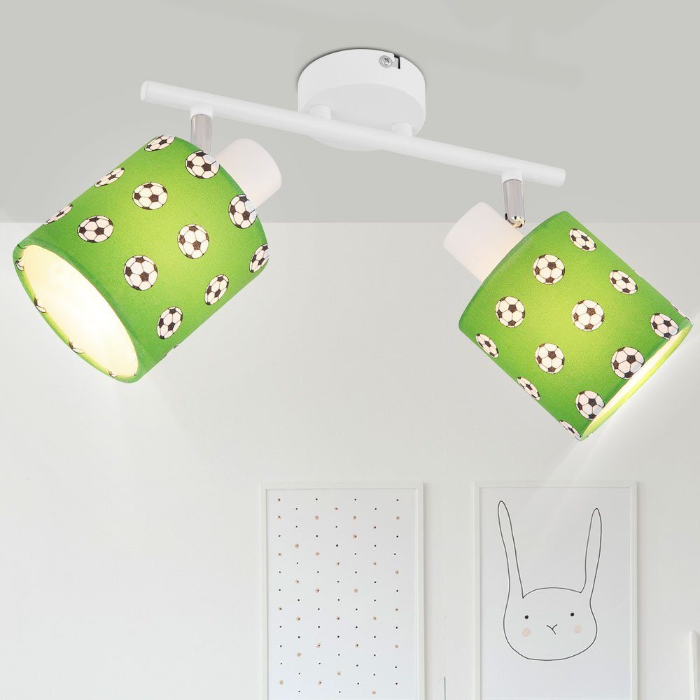 Warmweiß, Kinder Jungen Zimmer- Leuchtmittel Lampe Fußball inklusive, Dekolicht, Strahler Design Decken etc-shop