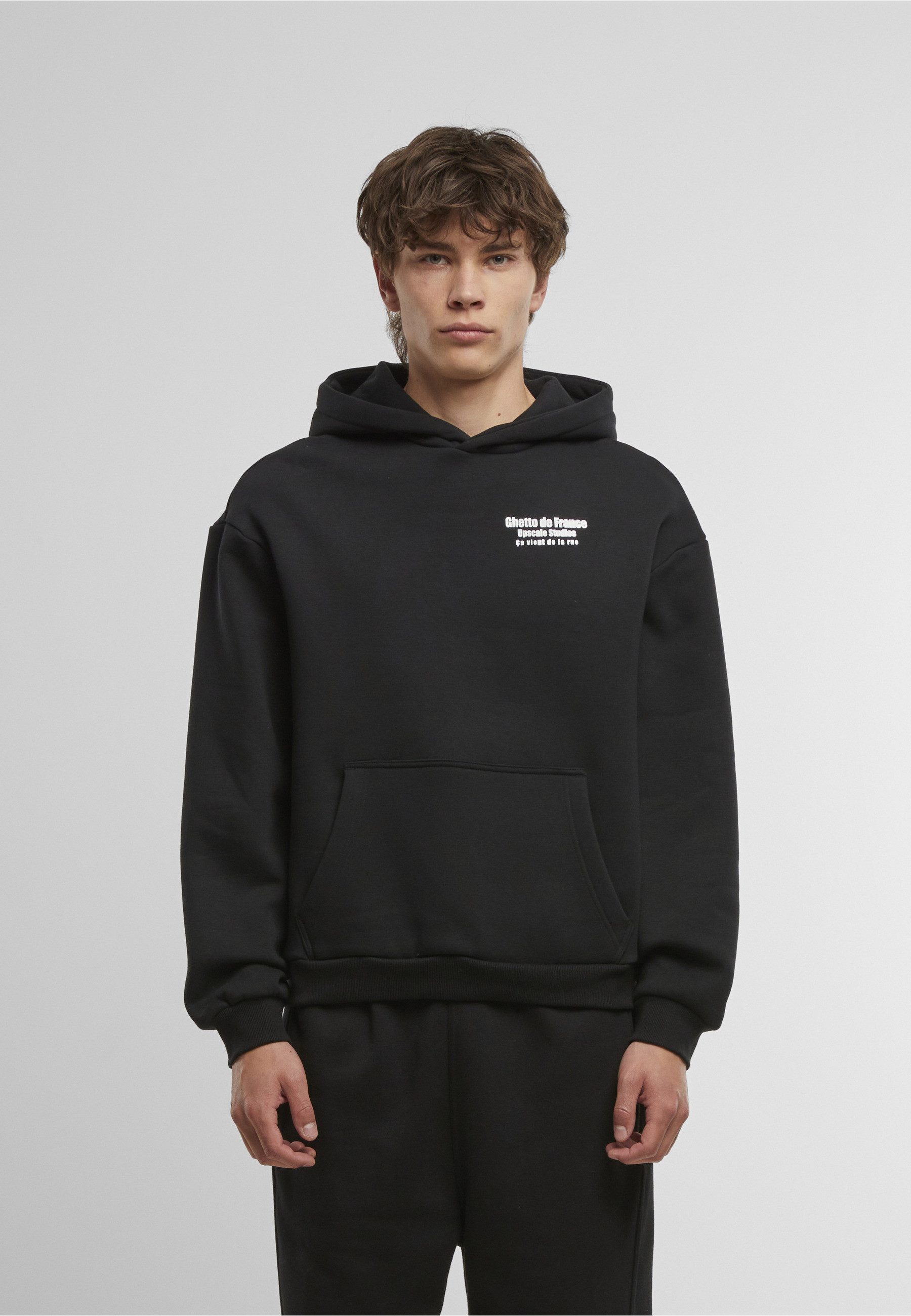 Upscale by Mister Tee Kapuzenpullover Upscale by Mister Tee Ghetto de France Fluffy Hoody (1-tlg)