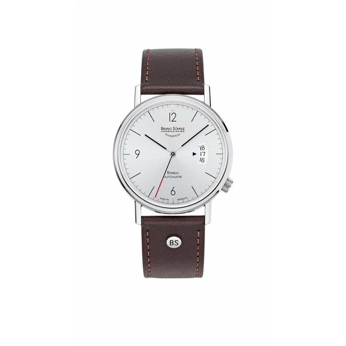 BRUNO SÖHNLE Automatikuhr Bruno Söhnle Herren Uhr 17-12098-261 Automatik Rondo, (1-tlg)