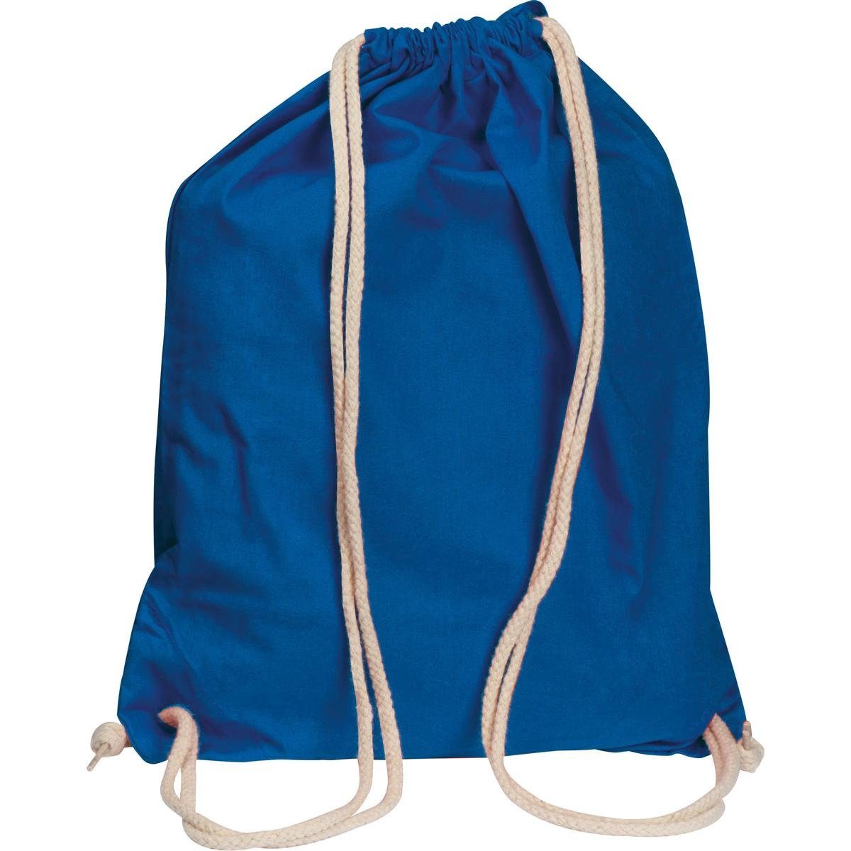 Gymbag Gymbag / Sportbeutel / Turnbeutel aus Baumwolle / Farbe: blau