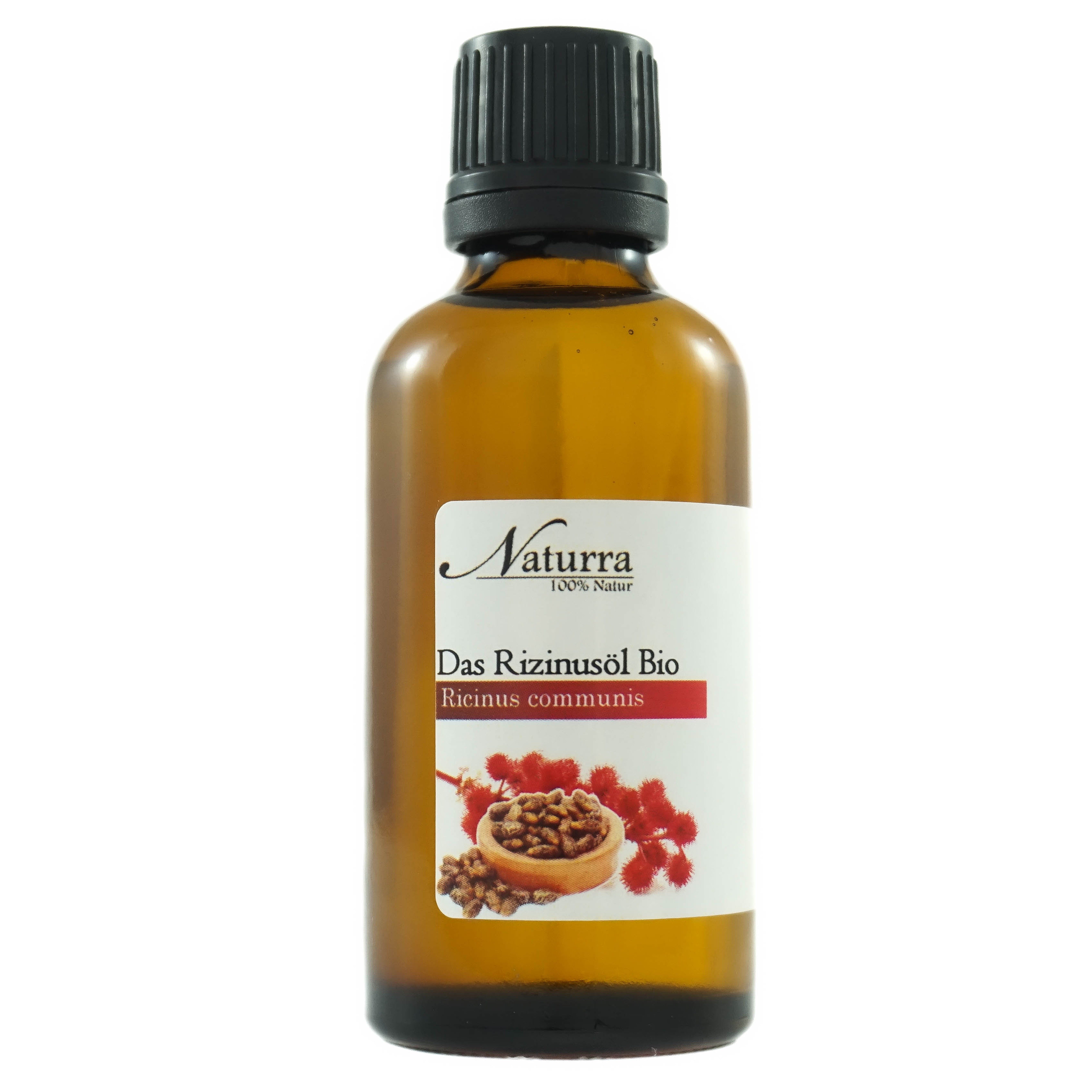 Naturra Haaröl Rizinusöl Bio kaltgepresst unraffiniert premiumqualität im Glas, Bio-Vorzeige-Projekt, doppelt kaltgepresst, Hexanfrei, Premiumqualität