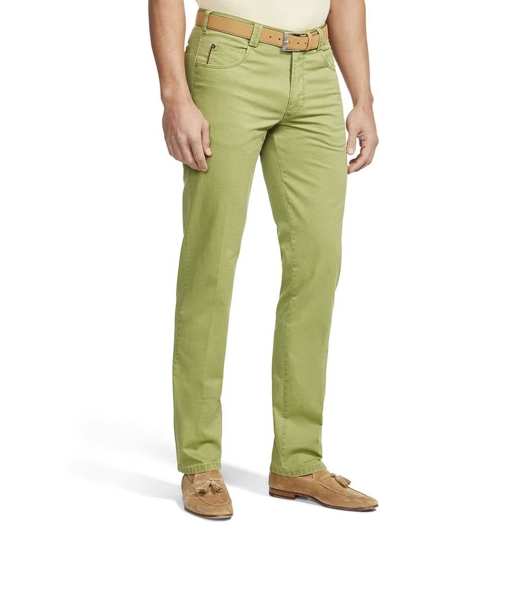 5-Pocket-Jeans MEYER DIEGO Chino green 1-5001-22
