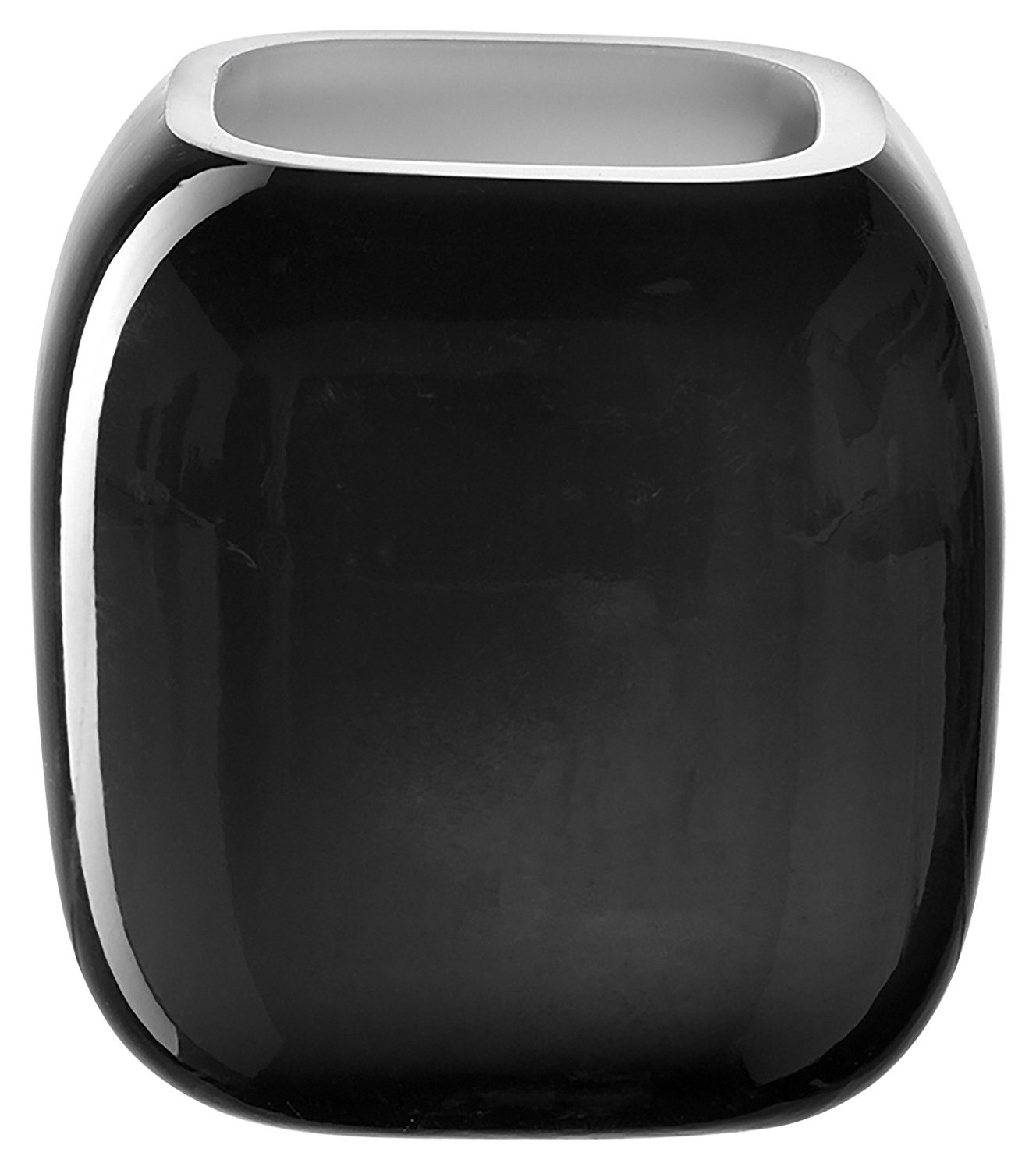 LEONARDO Dekovase MILANO, Vase, Grau, Glas, H 9 cm (1 St)
