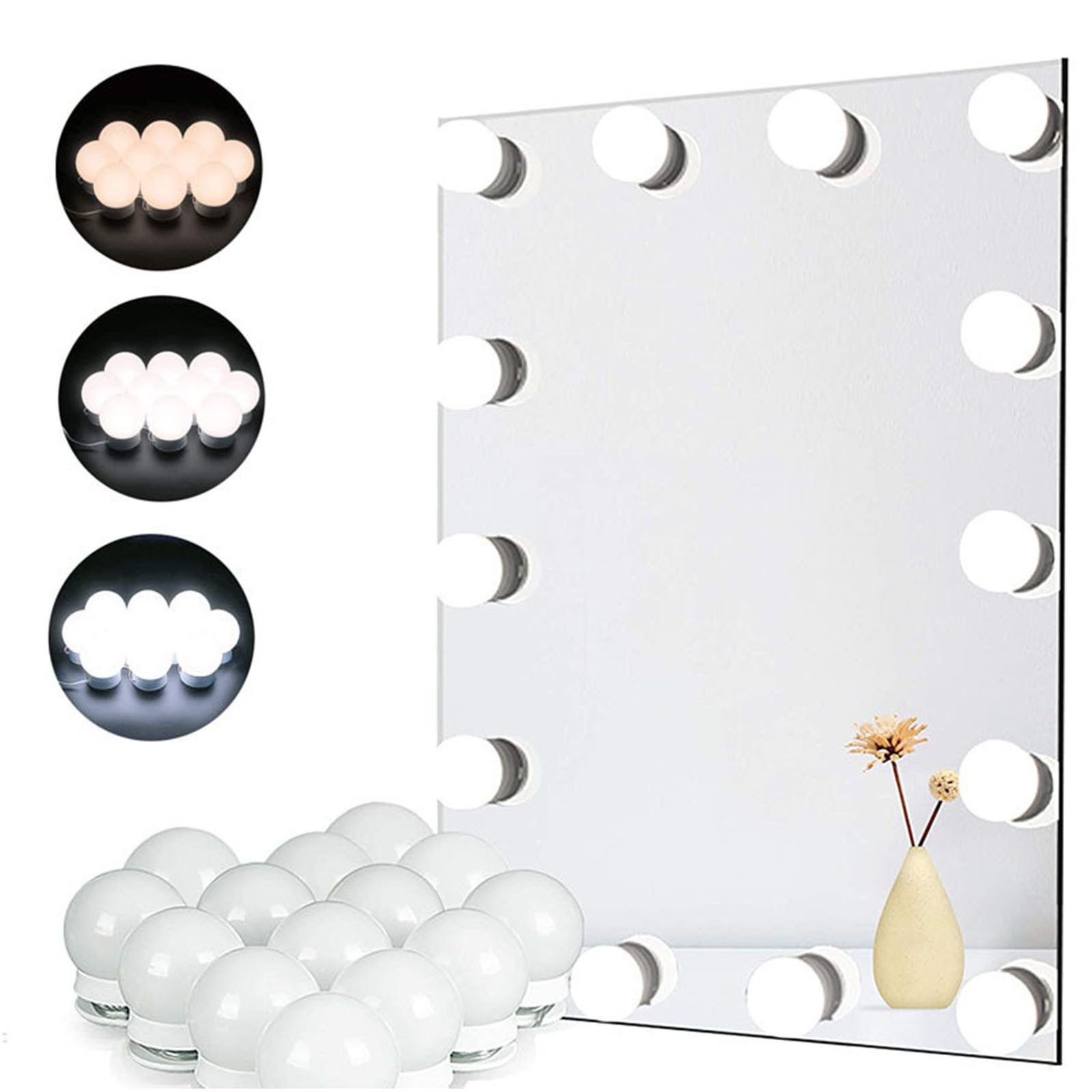 OKWISH LED Spiegelleuchte 10 LED Spiegellampe günstig online kaufen