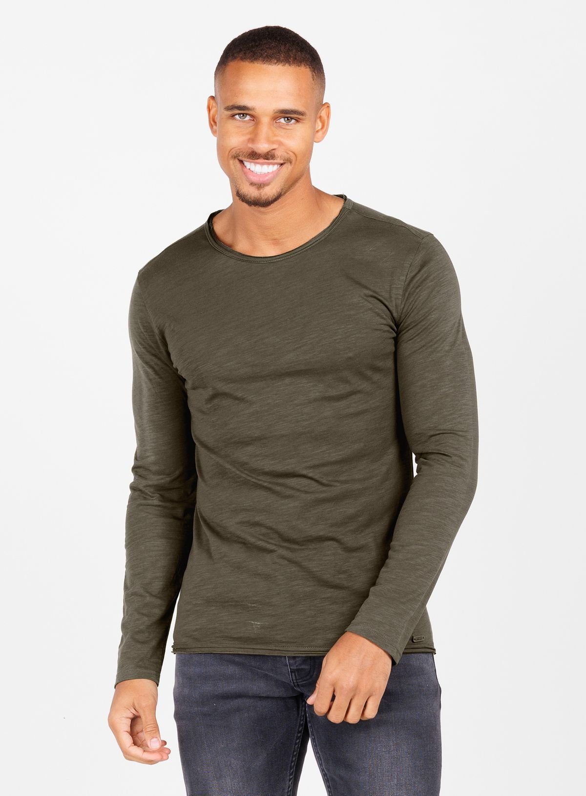 Key Largo Langarmshirt Cheese vintage Look günstig online kaufen