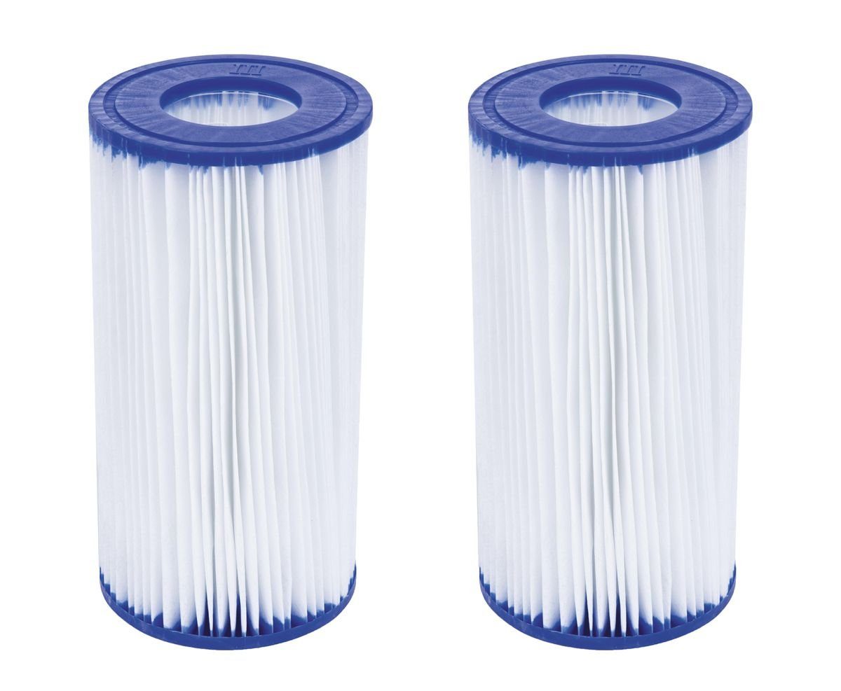 Ersatzfilter 2er Set Bestway Filterkartusche Gr. III Pumpenfilter