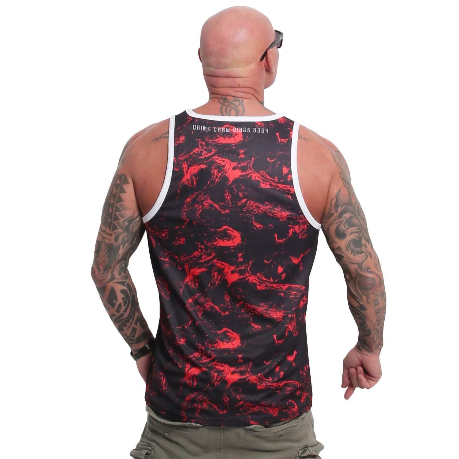 YAKUZA Muskelshirt Varsity aus hochwertigem Mesh-Stoff günstig online kaufen