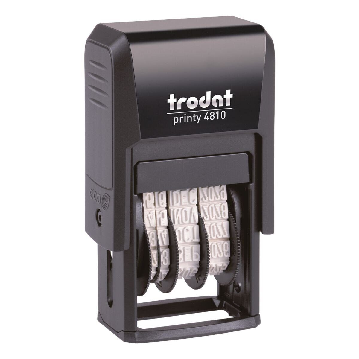 TRODAT Stempel Printy 4810, Datumstempel mit Datumseinstellungen, selbstfärbend