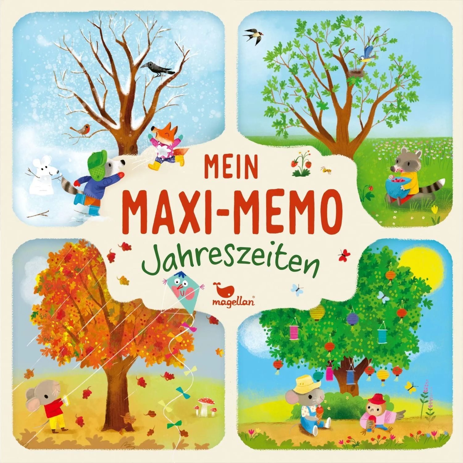 Magellan Spiel Mein Maxi-Memo - Jahreszeiten