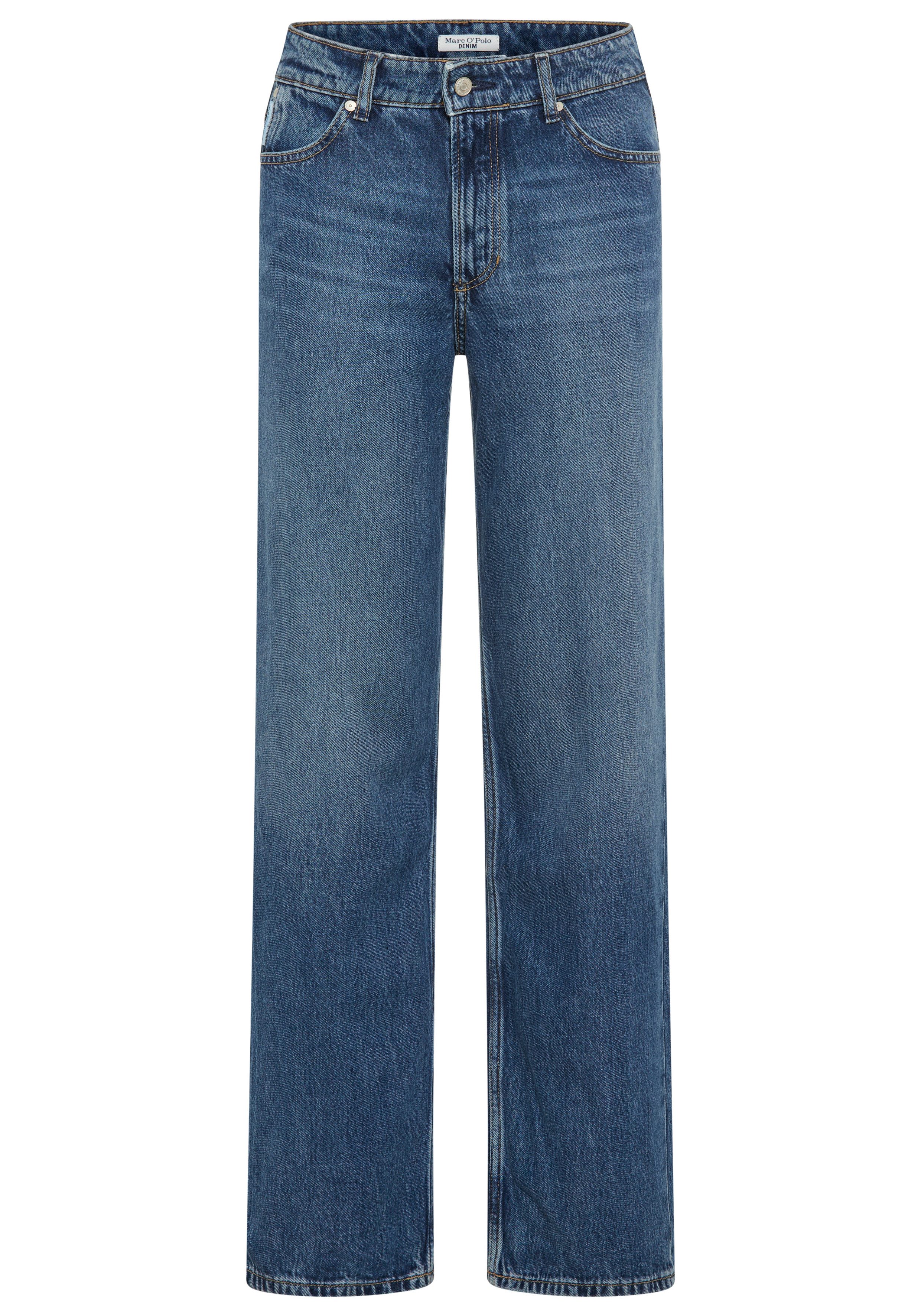 Weite Jeans aus Lyocell-Mix ohne Stretch