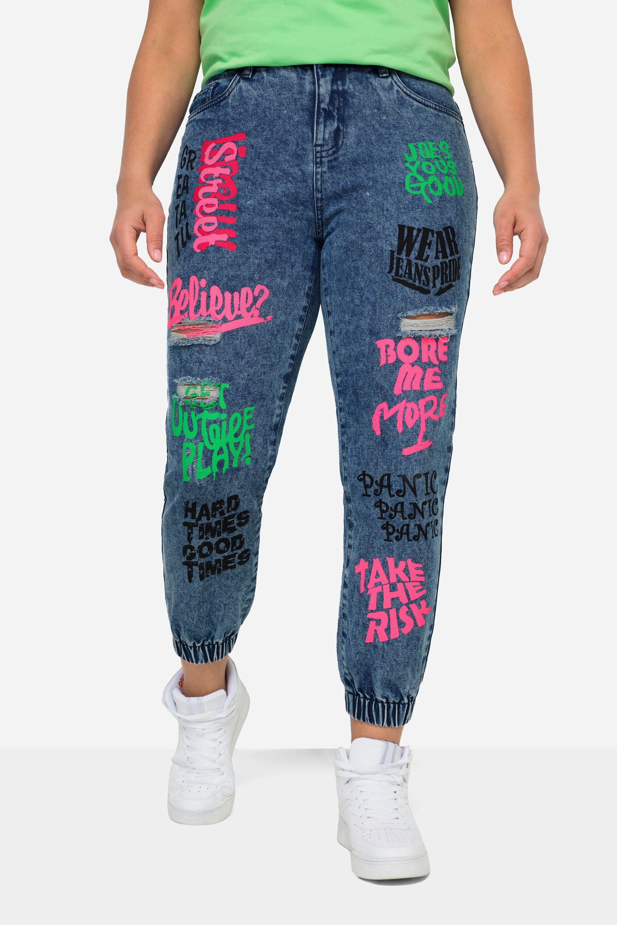 Angel of Style Regular-fit-Jeans Jeans bunte günstig online kaufen