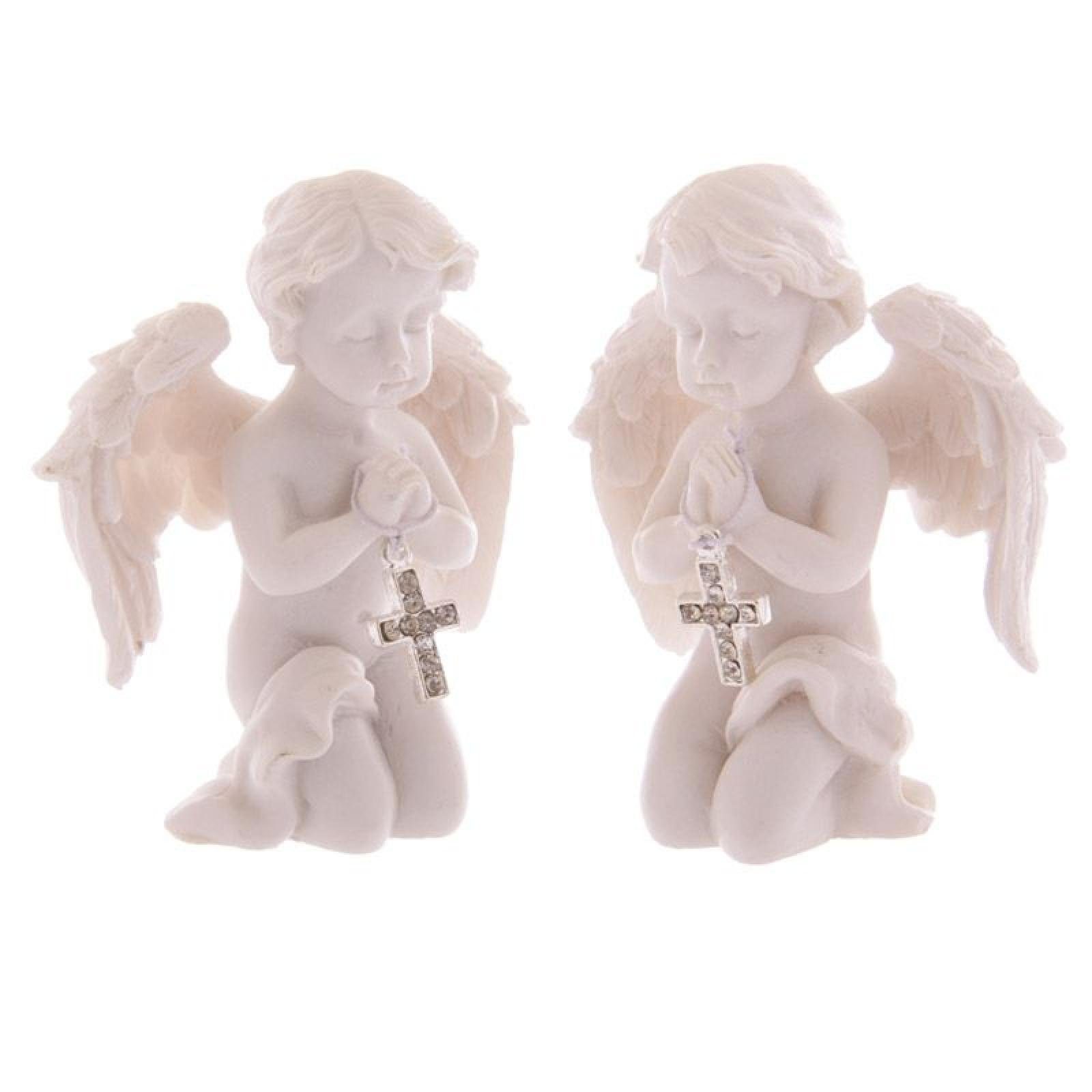 Puckator Dekofigur Betendes Engelchen mit Kreuz (pro Stück) | Dekofiguren