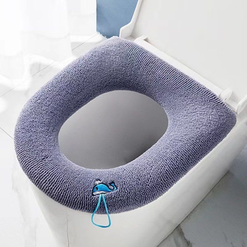 Fivejoy Dusch-WC-Sitz Toilettensitzbezug Warm,mit Aufhängeschlaufe,Waschbar Toiletten (1-St)