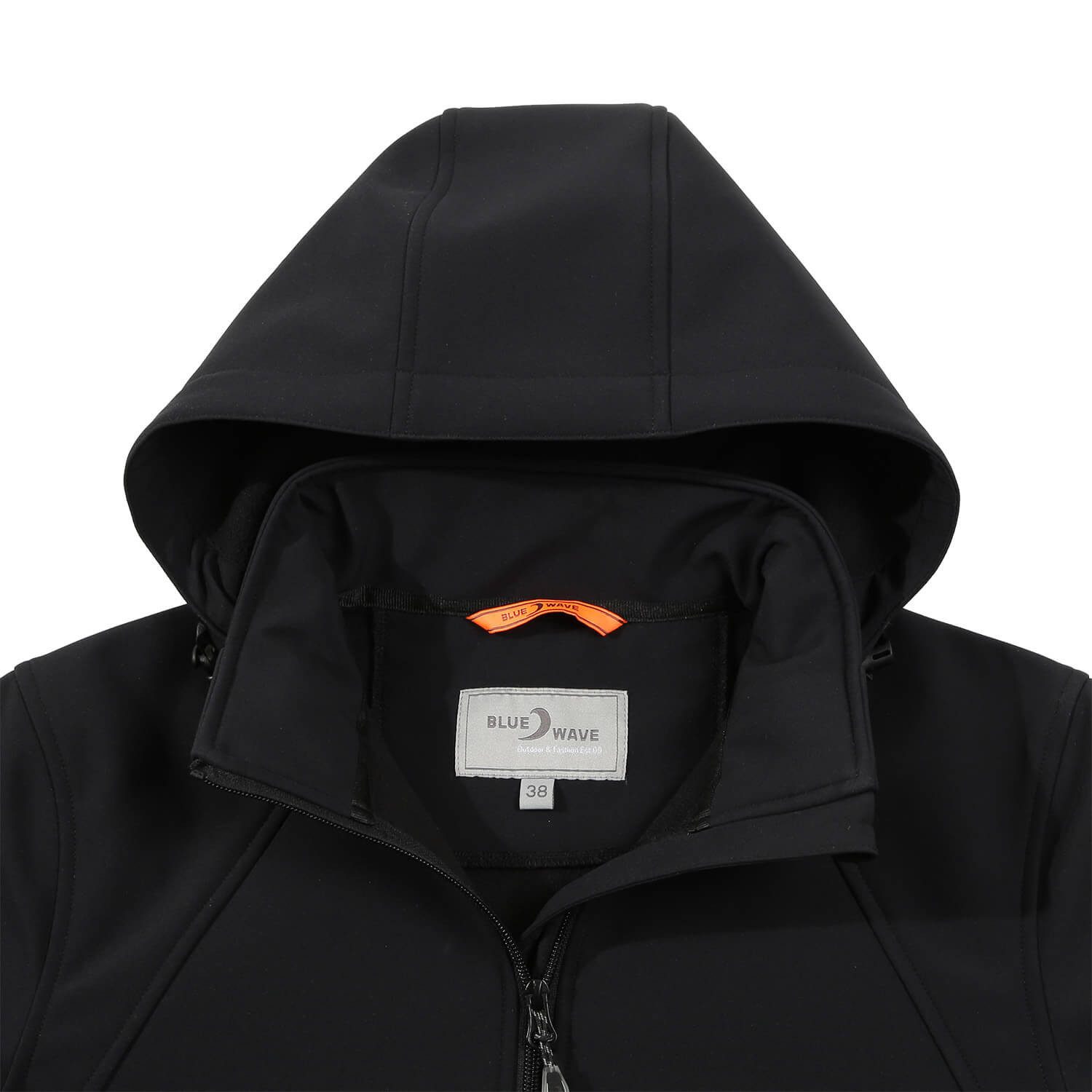 Blue Wave Softshelljacke Maite Damen Jacke Maite mit abnehmbarer Kapuze - winddicht und atmungsaktiv