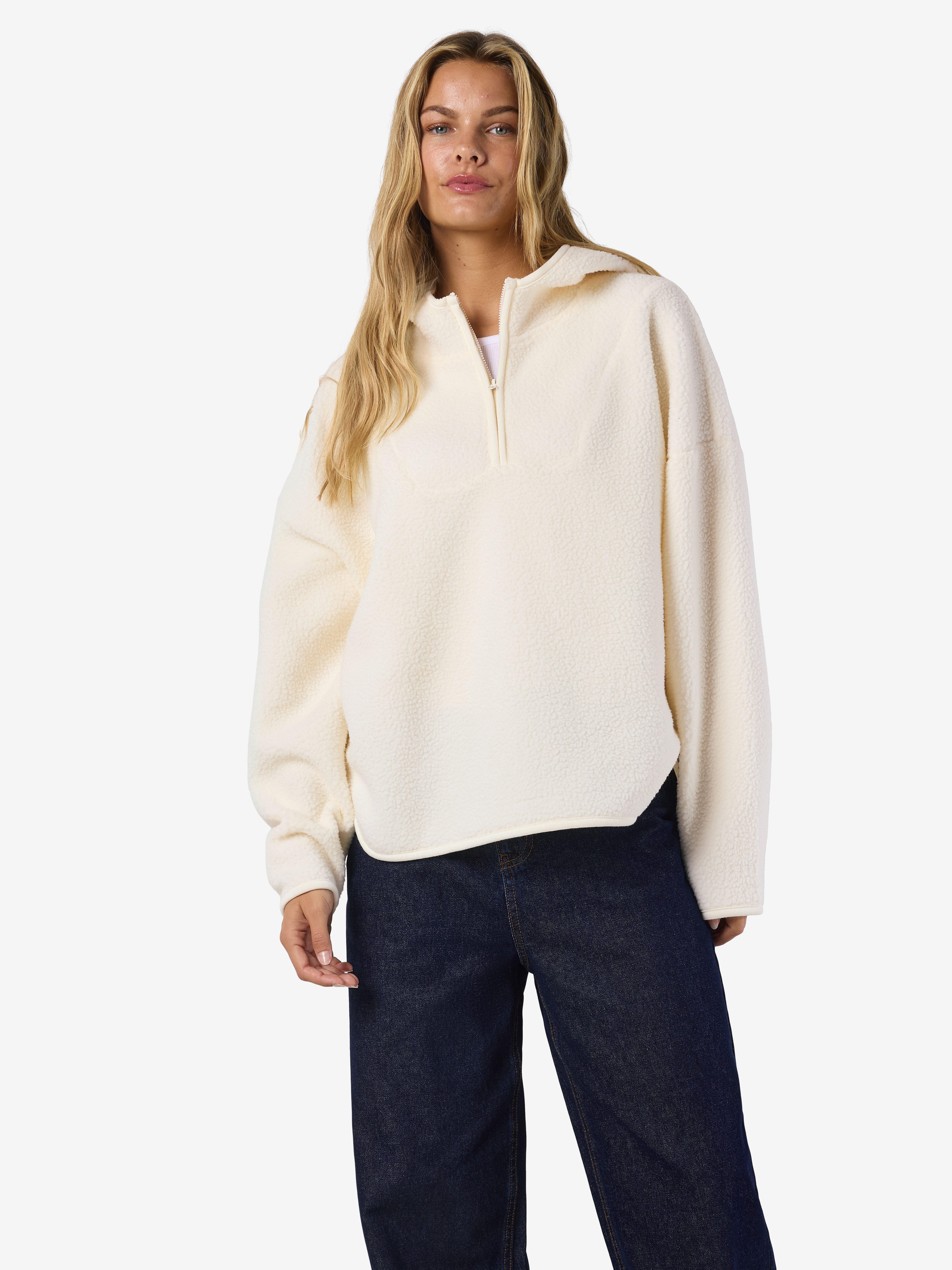 Noisy may Флісові NMCOZY L/S HALFWAY ZIP SWEATER JRS NOOS