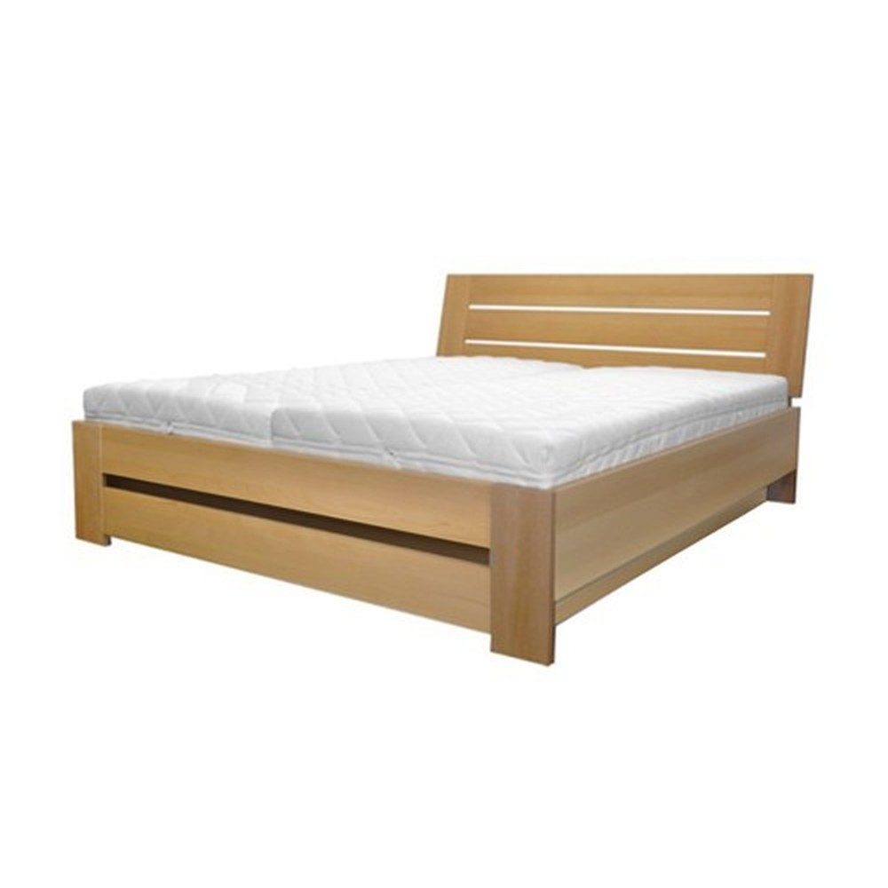Xlmoebel Holzbett Massives Holzbett im Landhausstil für gemütliche Nächte (Bett, 1-tlg., Bett), Hergestellt in Europa