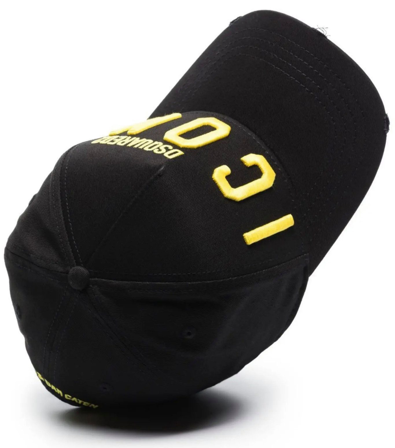 Dsquared2 Baseball Cap Basebalkappe Double Icon Kappe Mütze Intentionell distressed Details (können variieren)