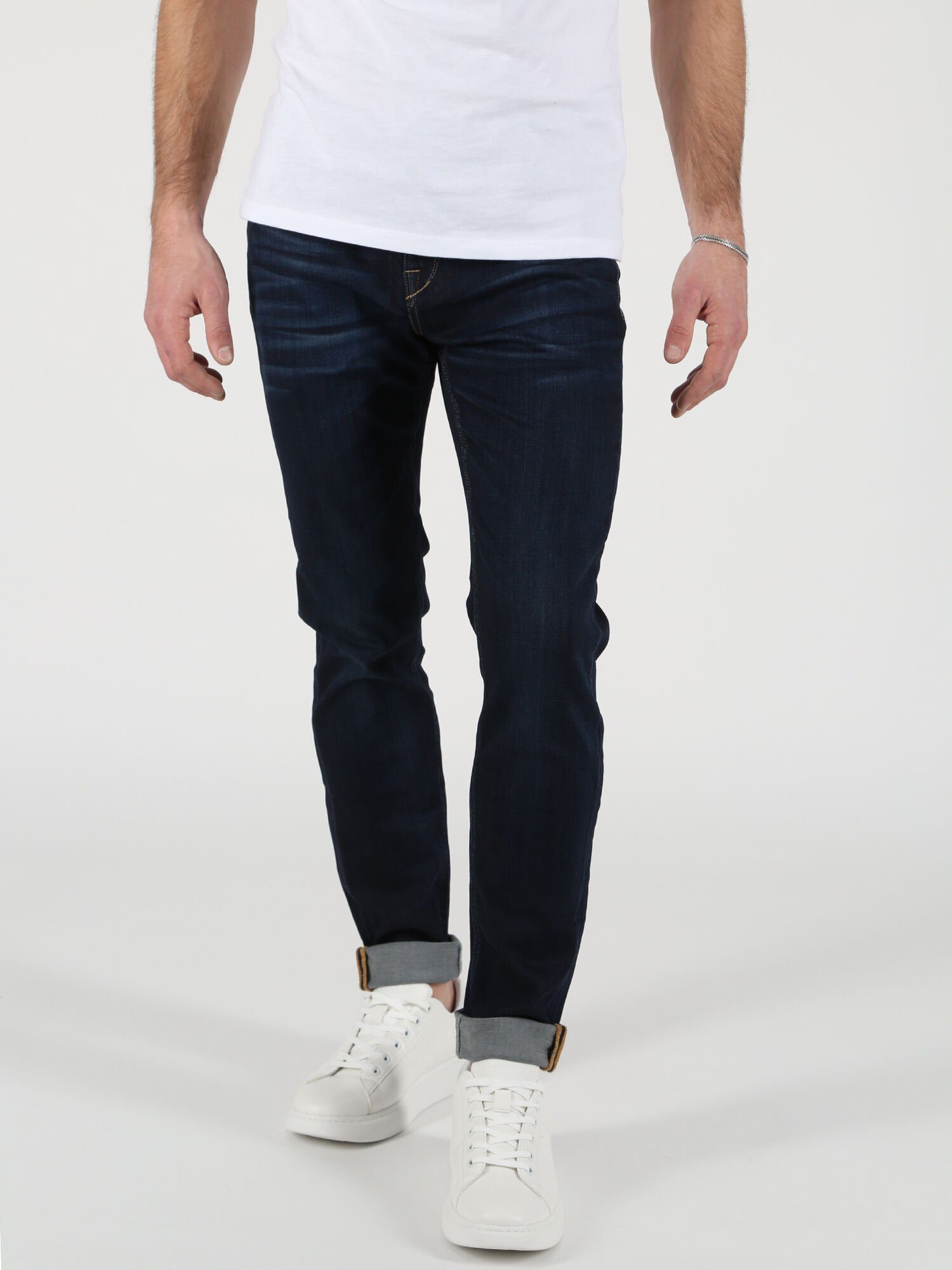 Miracle of Denim Slim-fit-Jeans 5-Pocket-Style Maracabo Blue