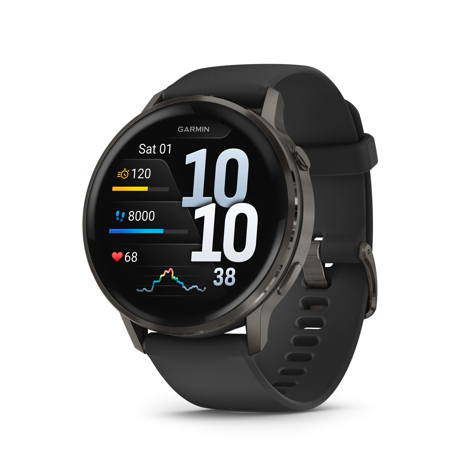 Garmin Venu 4 45 mm Smartwatch (3,53 cm/1,4 Zoll)