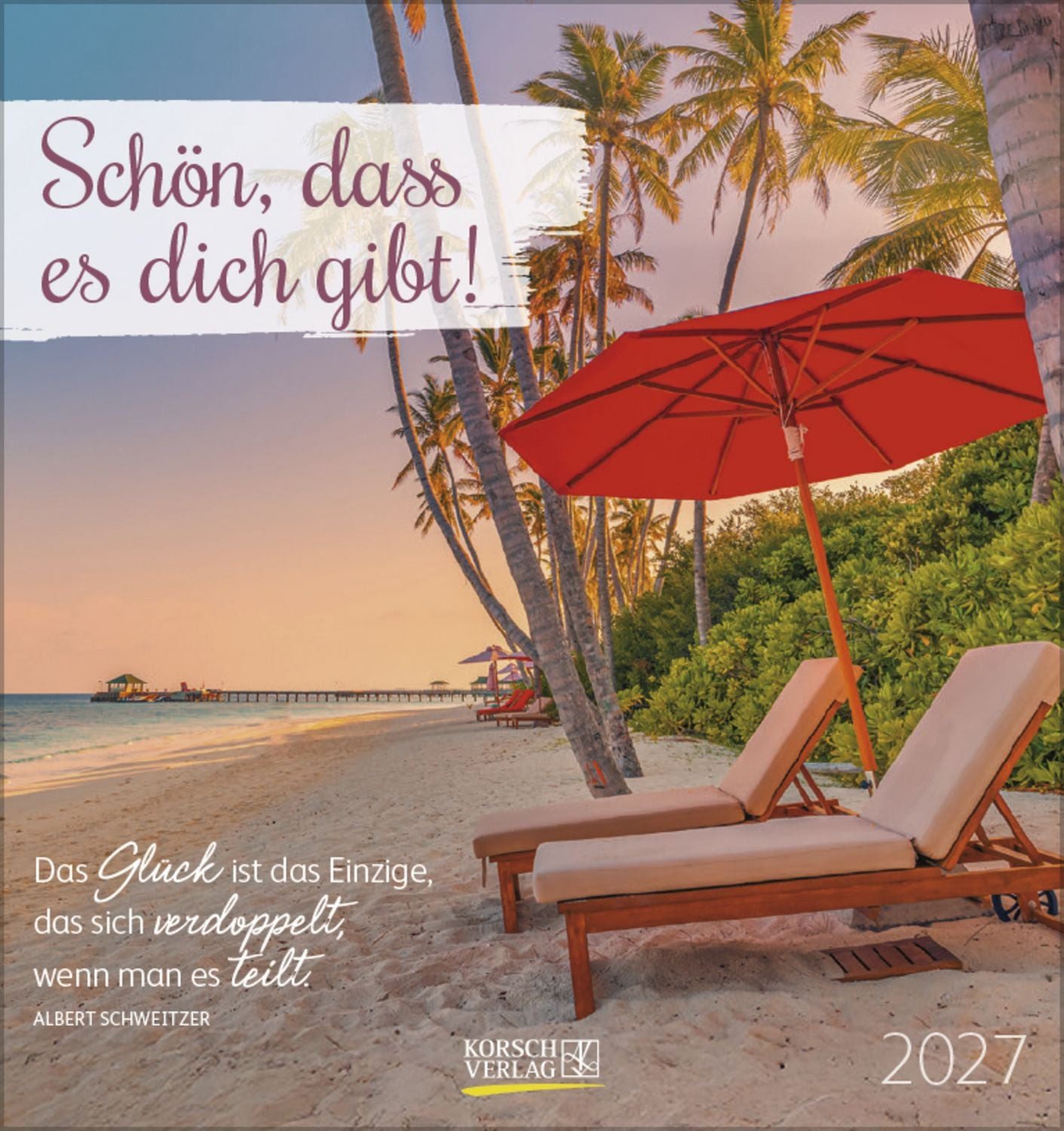 Korsch Verlag Terminplaner Schön, dass es dich gibt! 2027