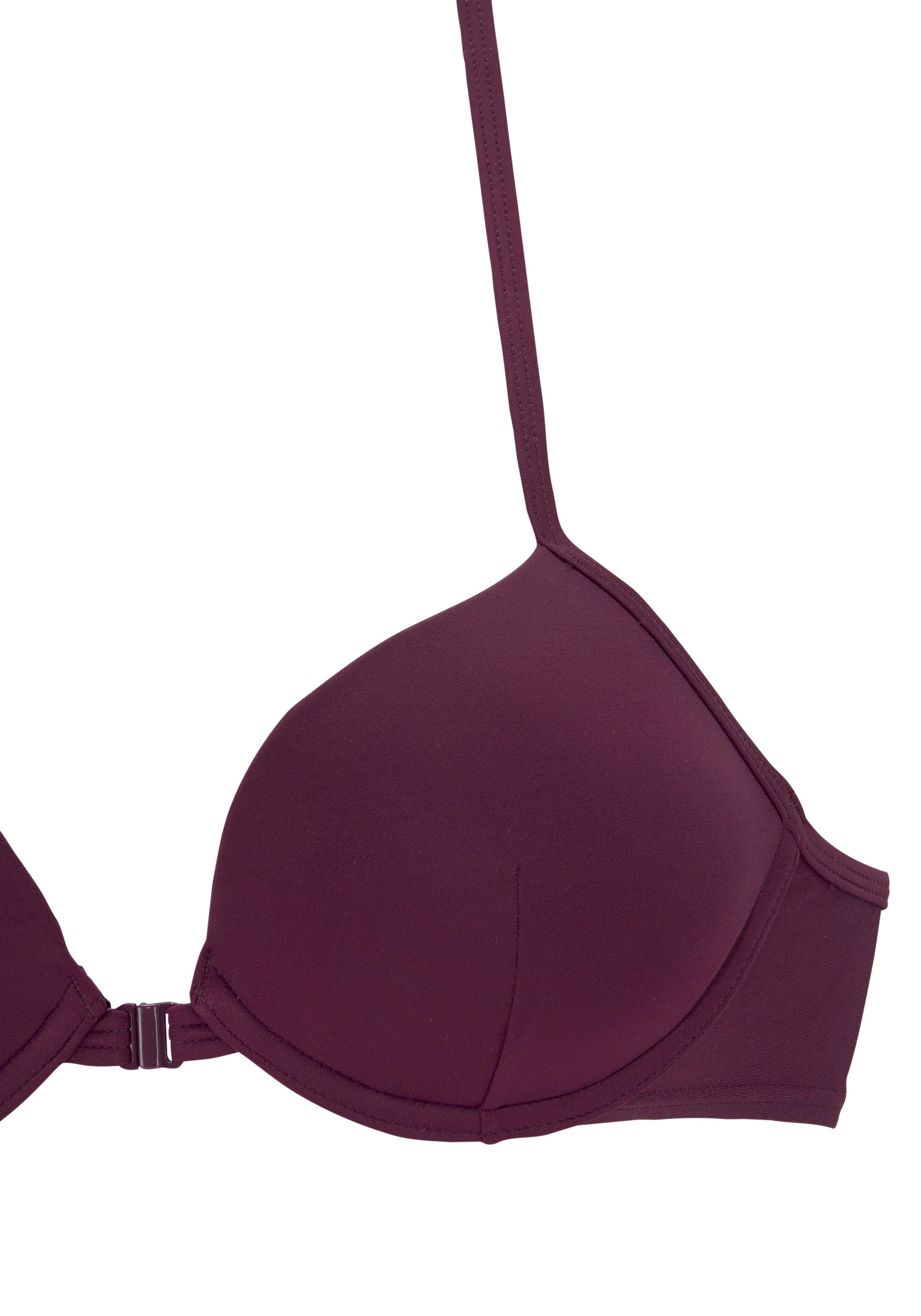 Bruno Banani Push-Up-Bikini mit Vorderverschluss