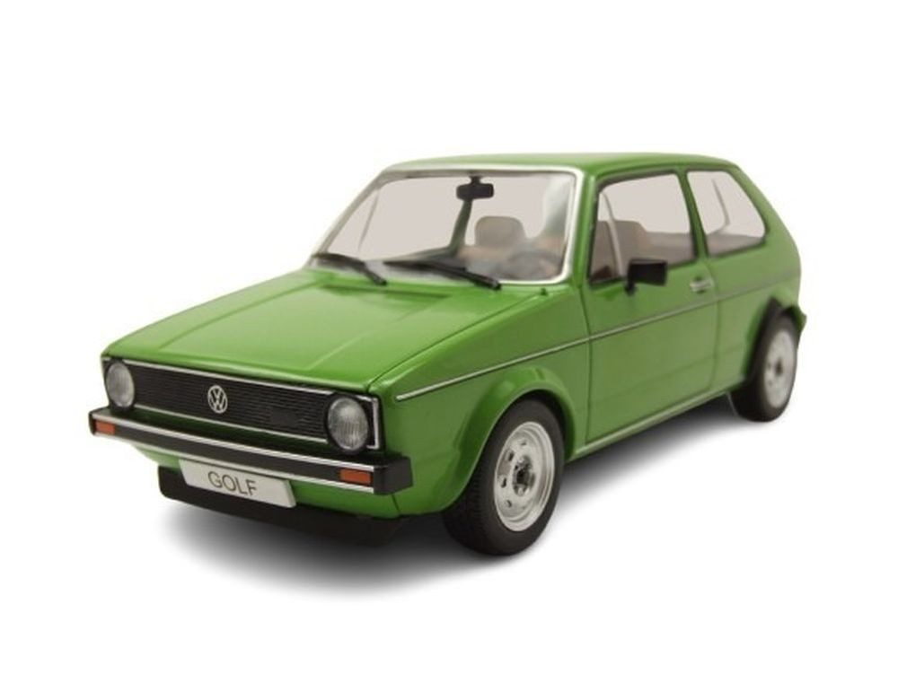 Whitebox Modellauto VW Golf 1 1974 grün, Maßstab 1:24