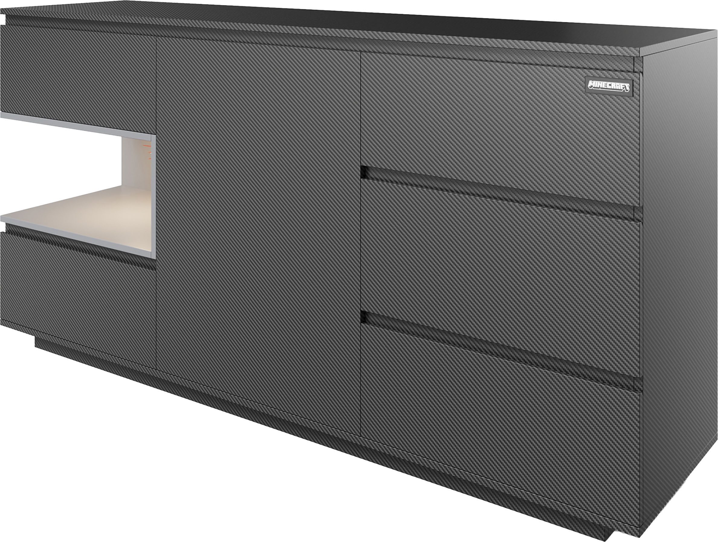 Phoenix Kommode Minecraft Sideboard, inkl Beleuchtung