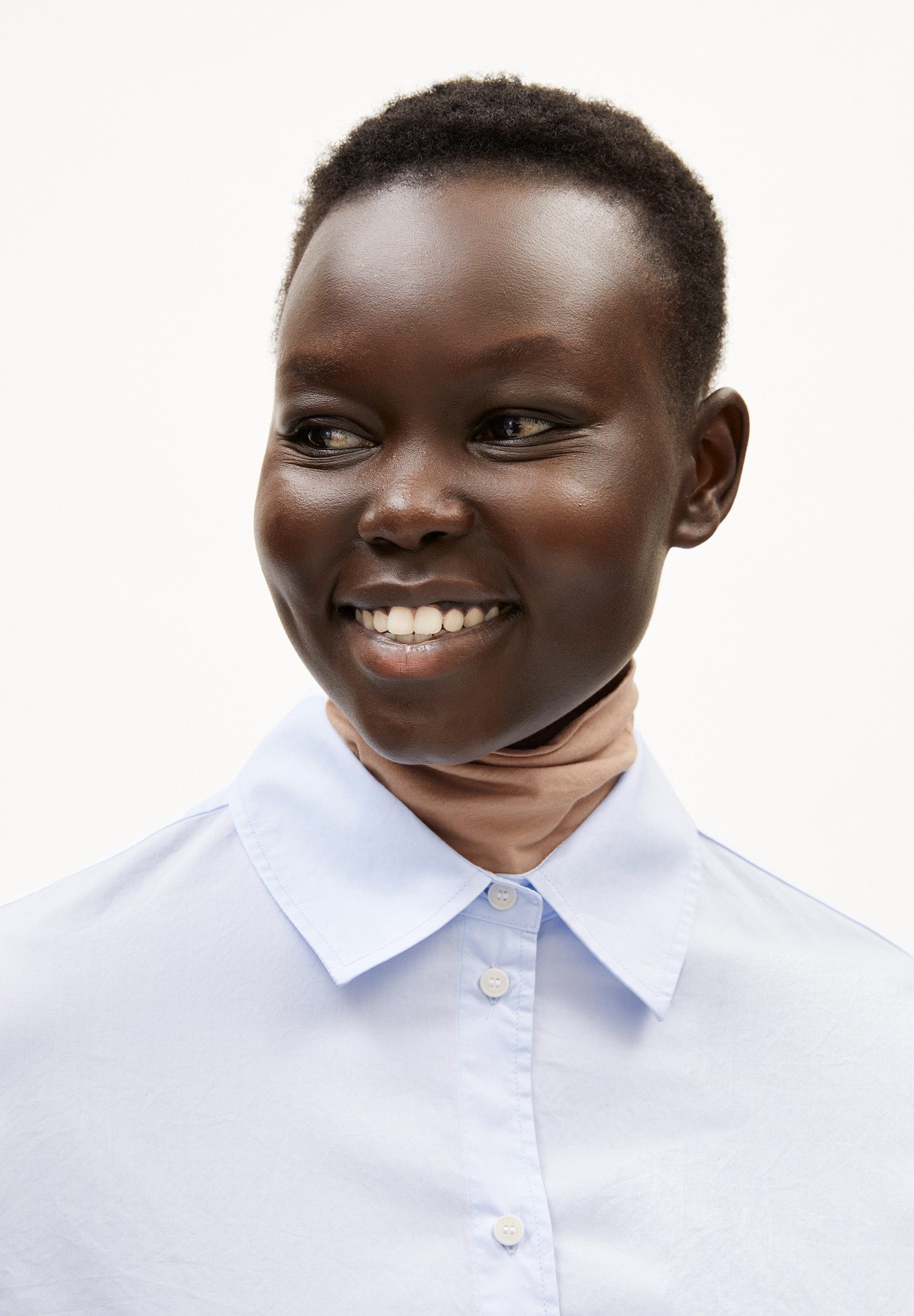 Armedangels Hemdbluse LOUILAA Bluse aus Bio-Baumwolle (1-tlg) Relaxed Fit