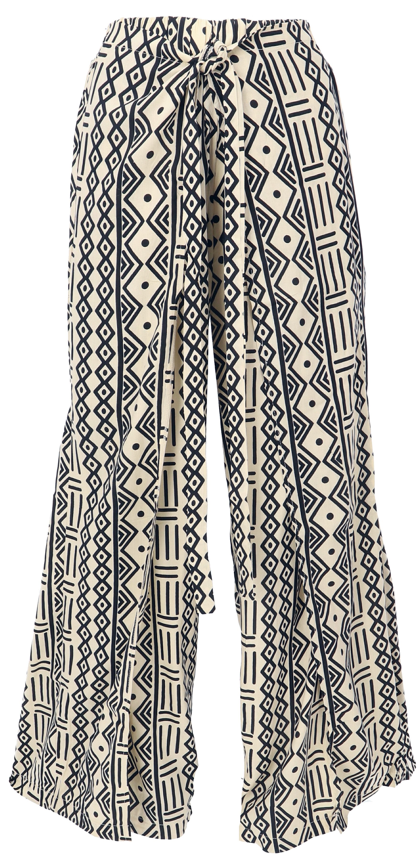 Guru-Shop Relaxhose Palazzohose mit African Print, günstig online kaufen
