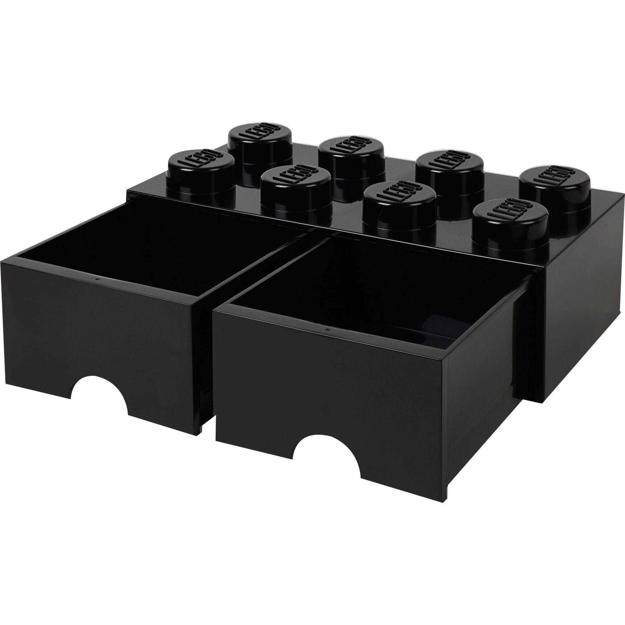 Room Copenhagen Spielzeugtruhe Room Copenhagen LEGO Brick Drawer 8 schwarz günstig online kaufen