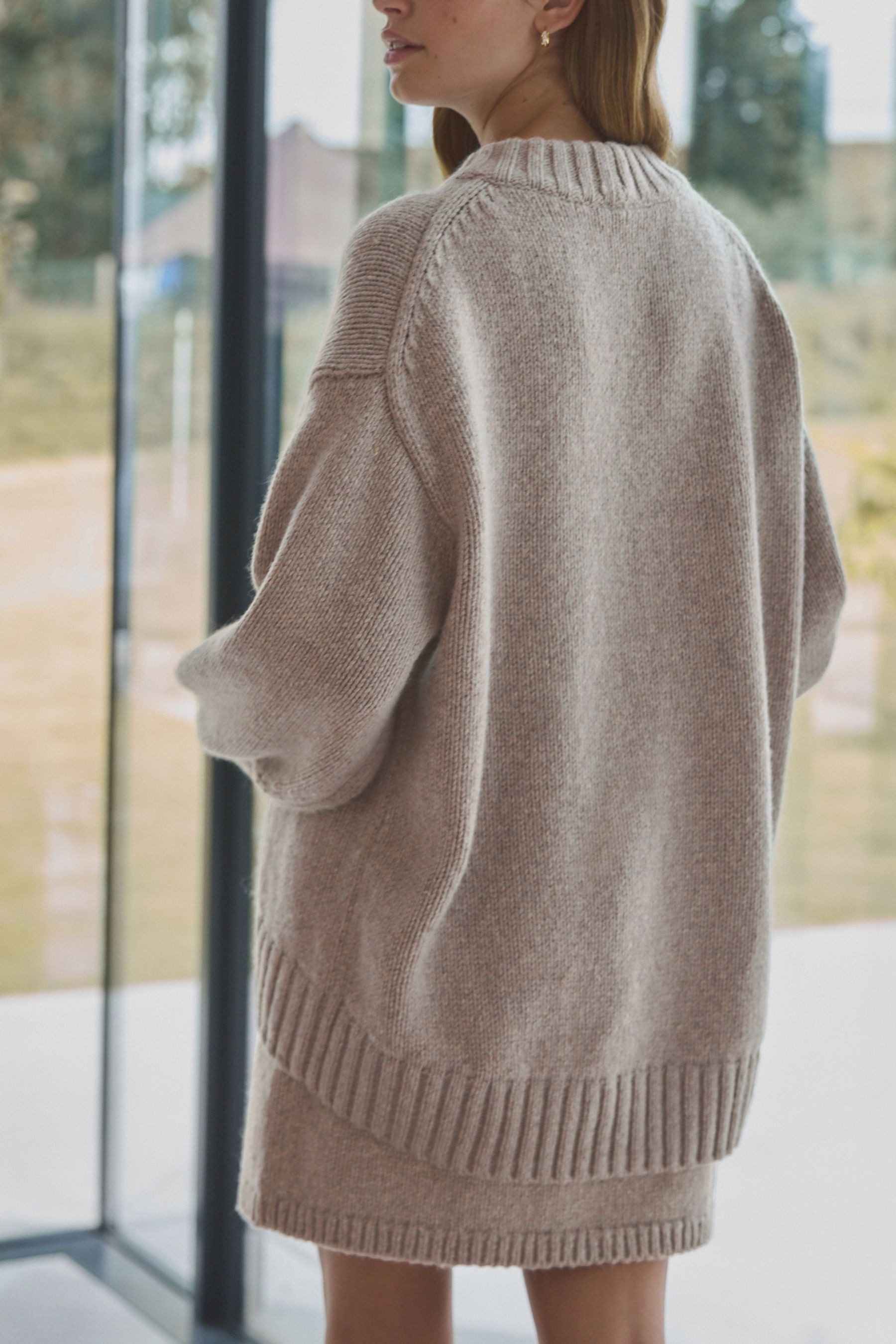 Next Stehkragenpullover Weicher Strickpullover mit Stehkragen, günstig online kaufen