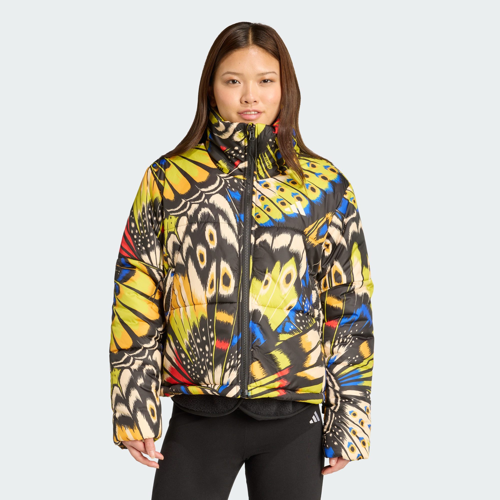 adidas Sportswear Kurzjacke ADIDAS X FARM GEFÜTTERTE JACKE (1-St)