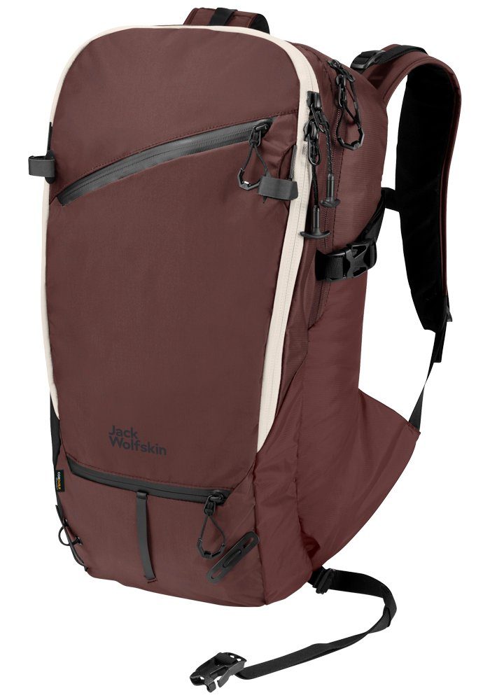 25 Skirucksack ALPSPITZE Jack dark-maroon PACK Wolfskin