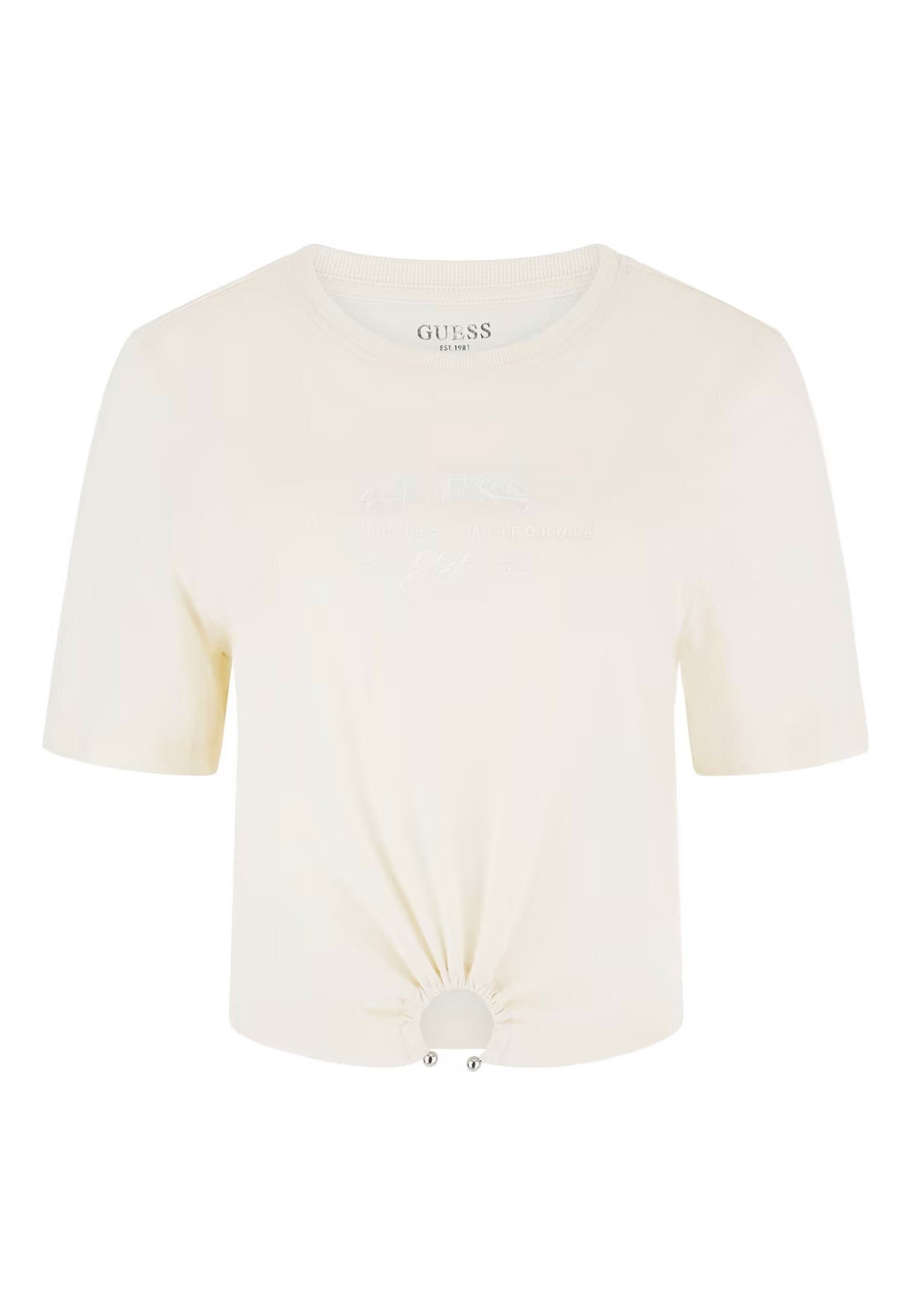 Guess T-Shirt Shirt Kurzarmshirt PIERCING TEE mit (1-tlg., 1)