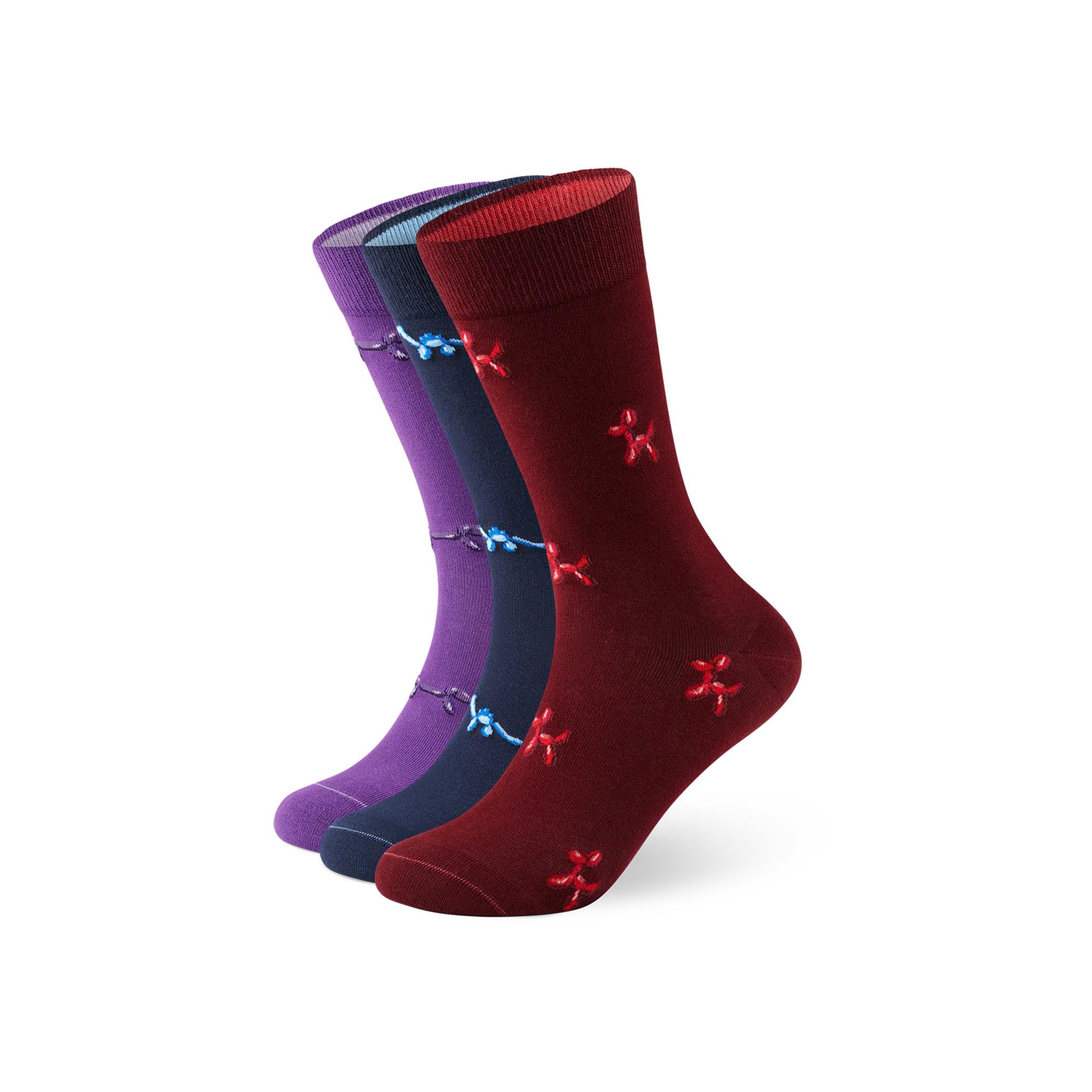 von Jungfeld Socken Signature Icons II Bundle Bio-Baumwolle 36-46 (3-Paar, 3 Paar, 6 Paar)