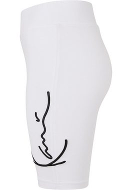 Karl Kani Stoffhose Karl Kani Damen KKWQ22003WHT Signature Cycling Shorts white (1-tlg)