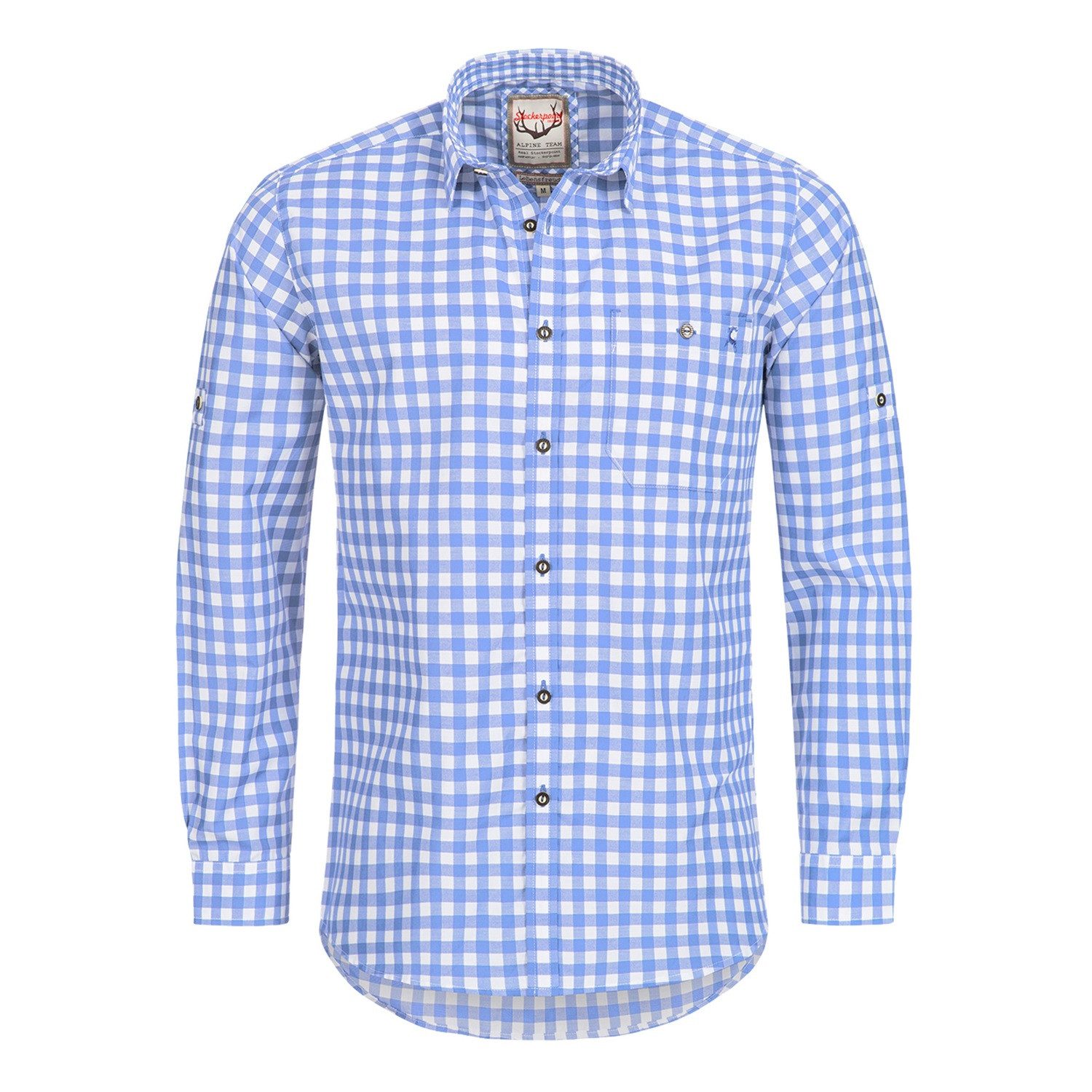 Stockerpoint Trachtenhemd Trachtenhemd OC-Franzl, kariert, modern Fit günstig online kaufen