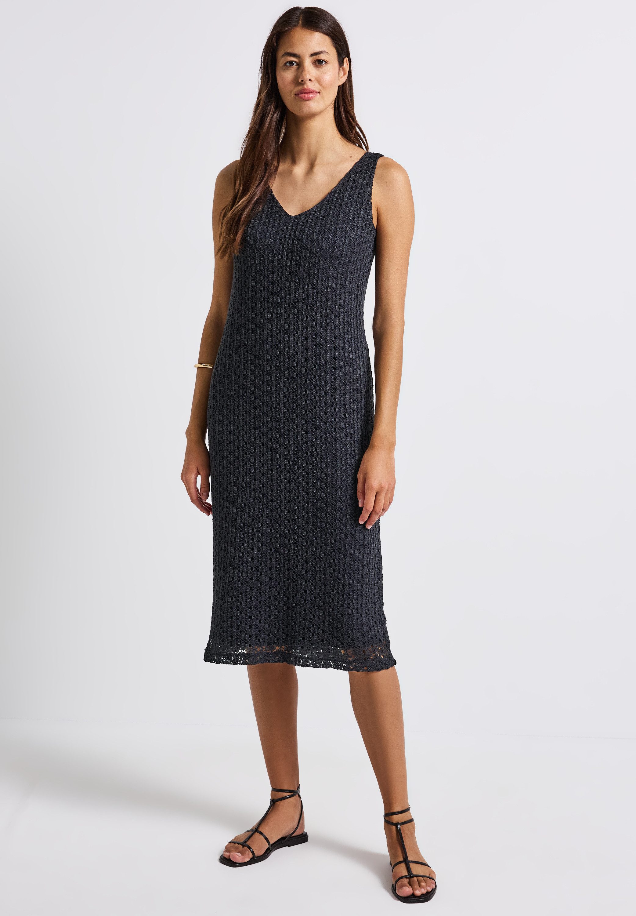 STREET ONE Sommerkleid in Unifarbe günstig online kaufen