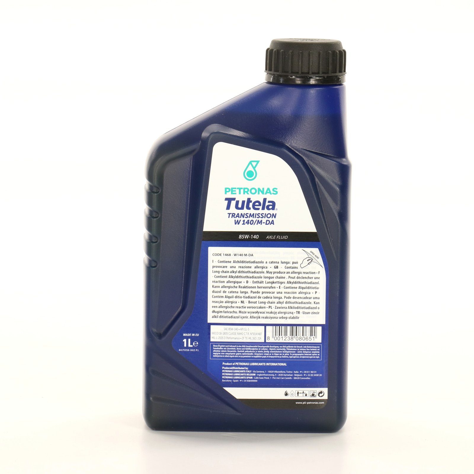 Petronas Getriebeöl Tutela W140 / M-DA 85W-140 mechanisch GL5 1 Liter 14681619